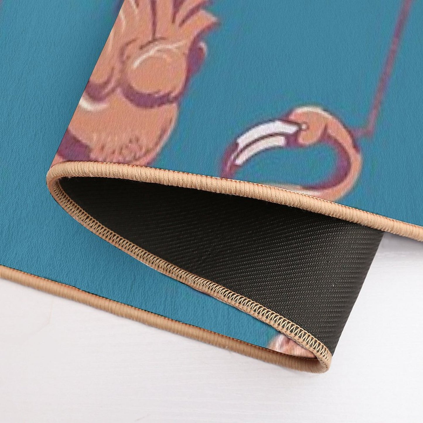 Flamingos Pet-Safe Bath Mat