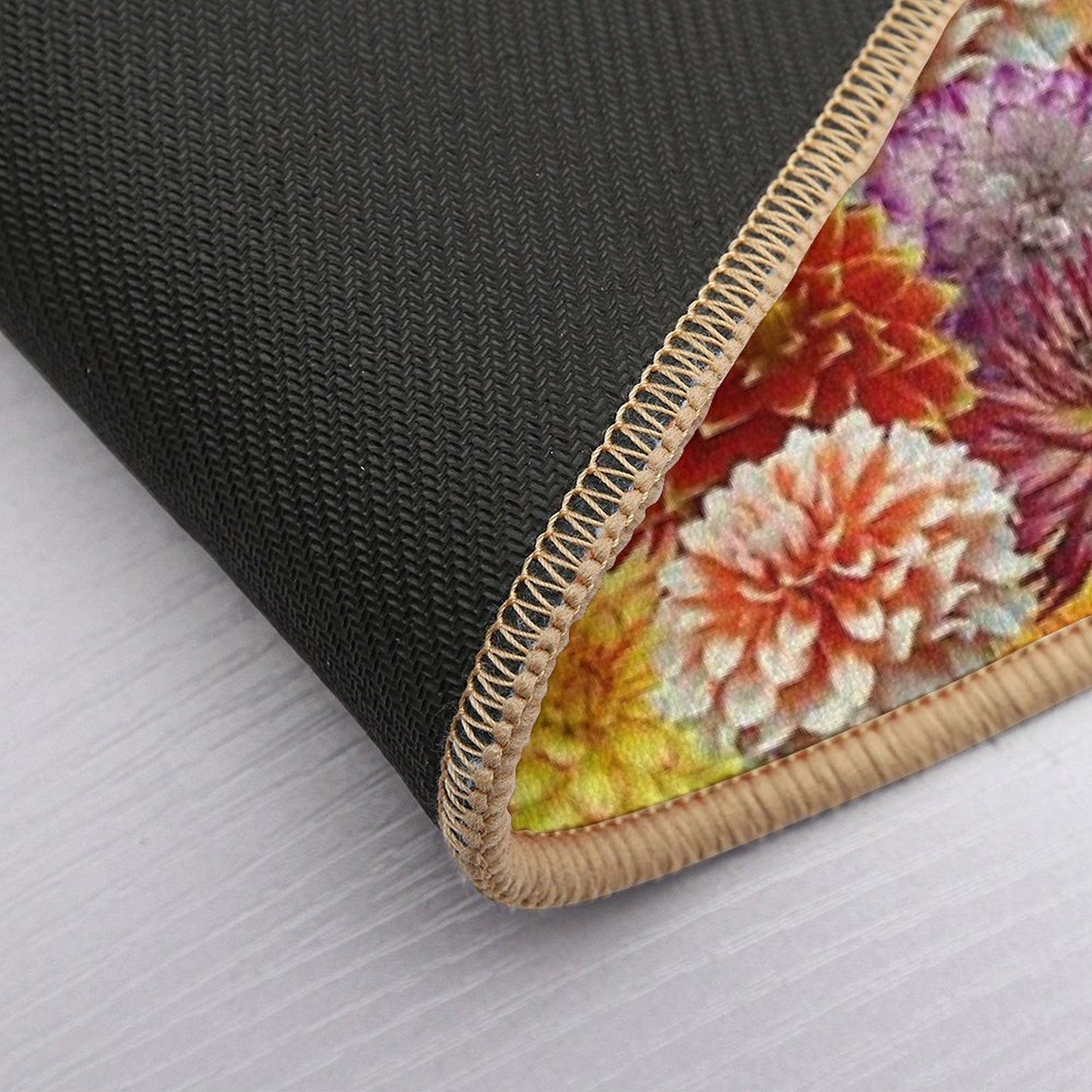 Dahlia Deluge Dirt-Trapping Bath Mat