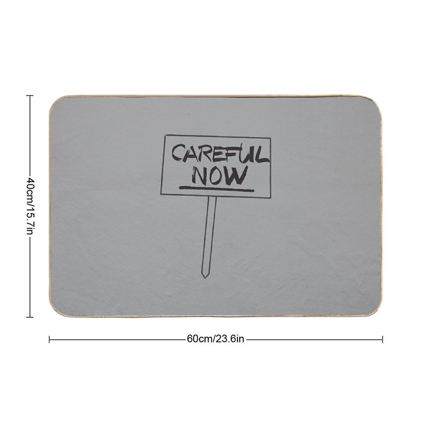 Careful Now High-Traffic Bath Mat