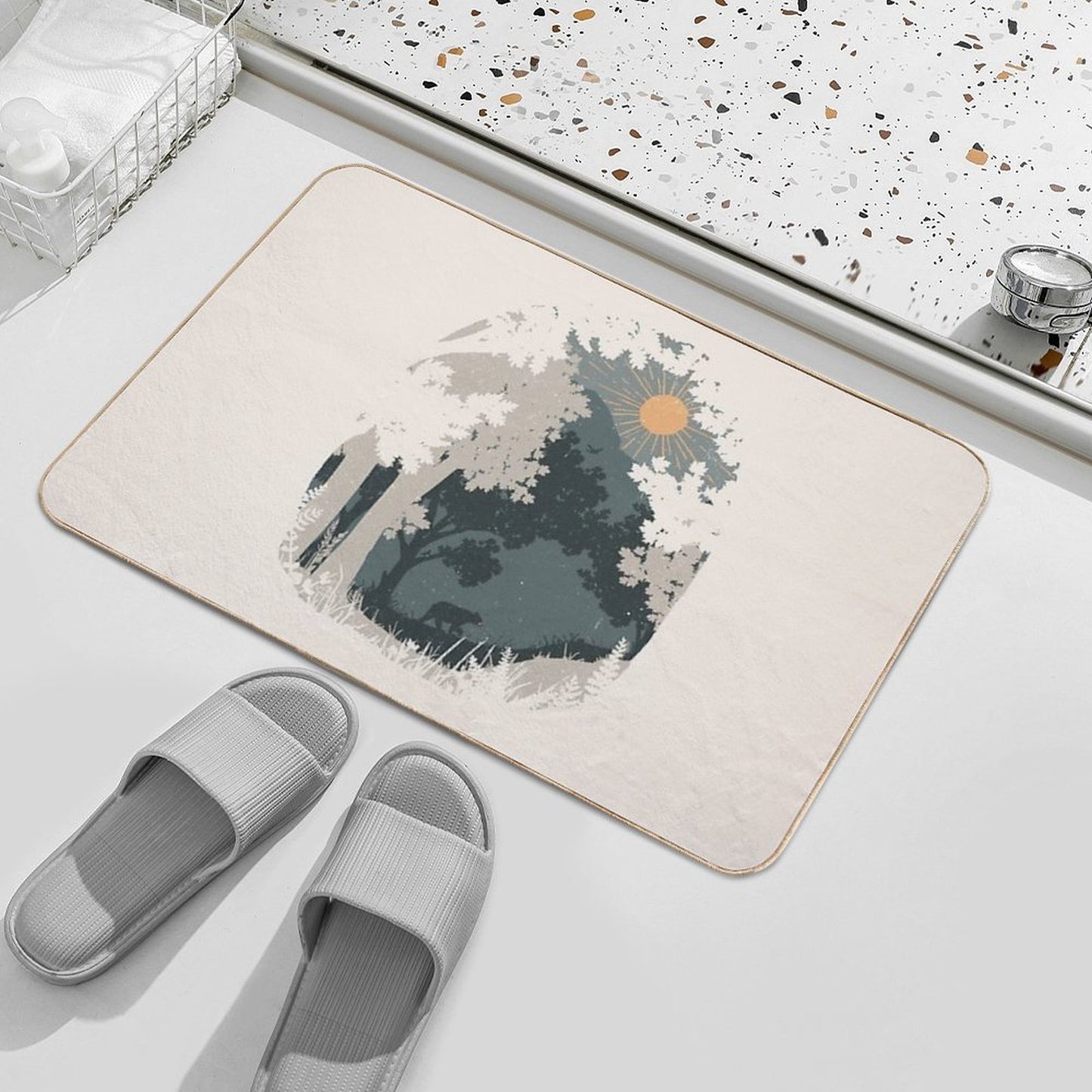 Spotted A Bear Toxin-Free Bath Mat