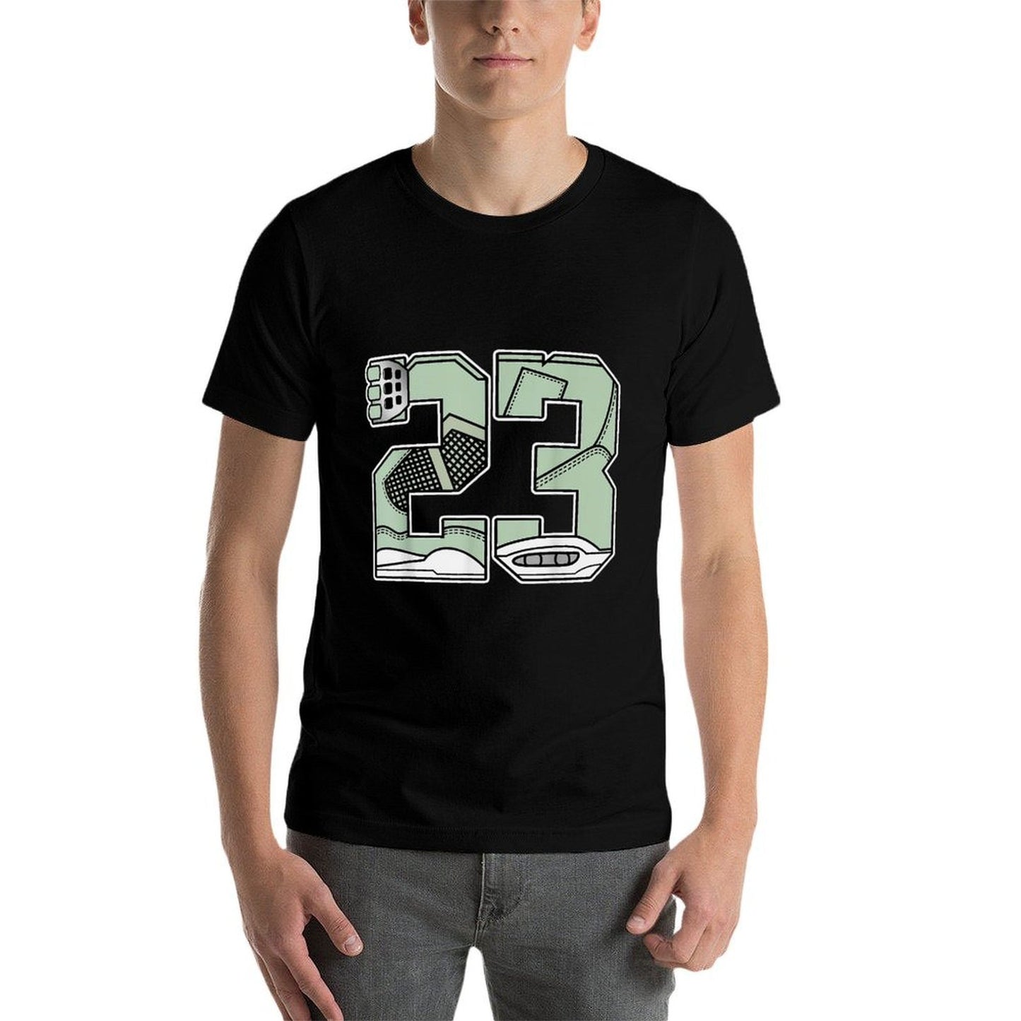 Number 23 Seafoam Abundance 4s Matching For Men Women Quick-drying T-Shirt