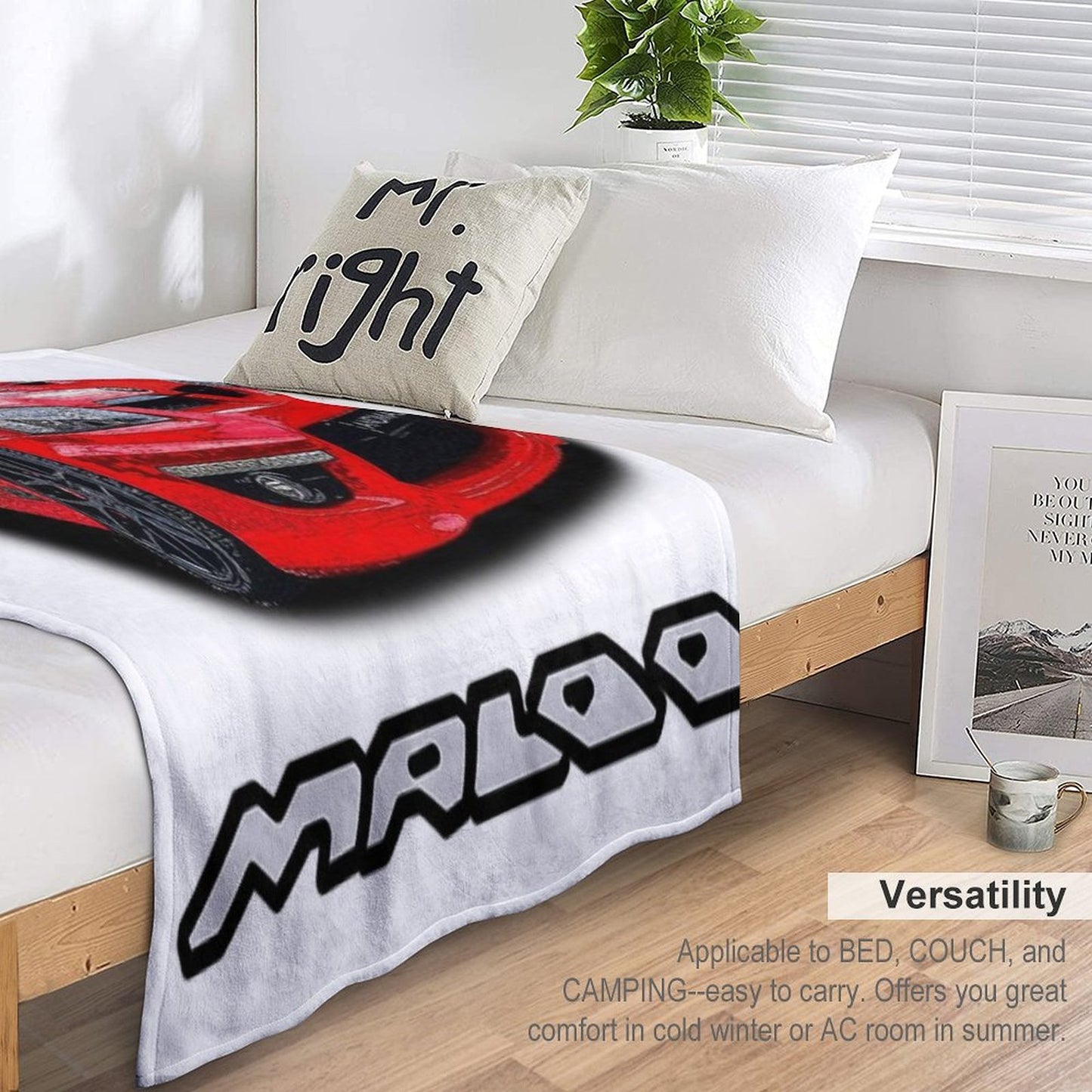 Sting Red VE HSV Maloo Comfort Throw Blanket