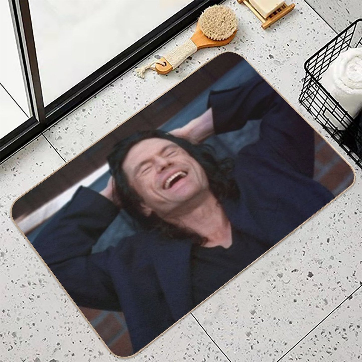 Tommy Wiseau Stain-Proof Bath Mat