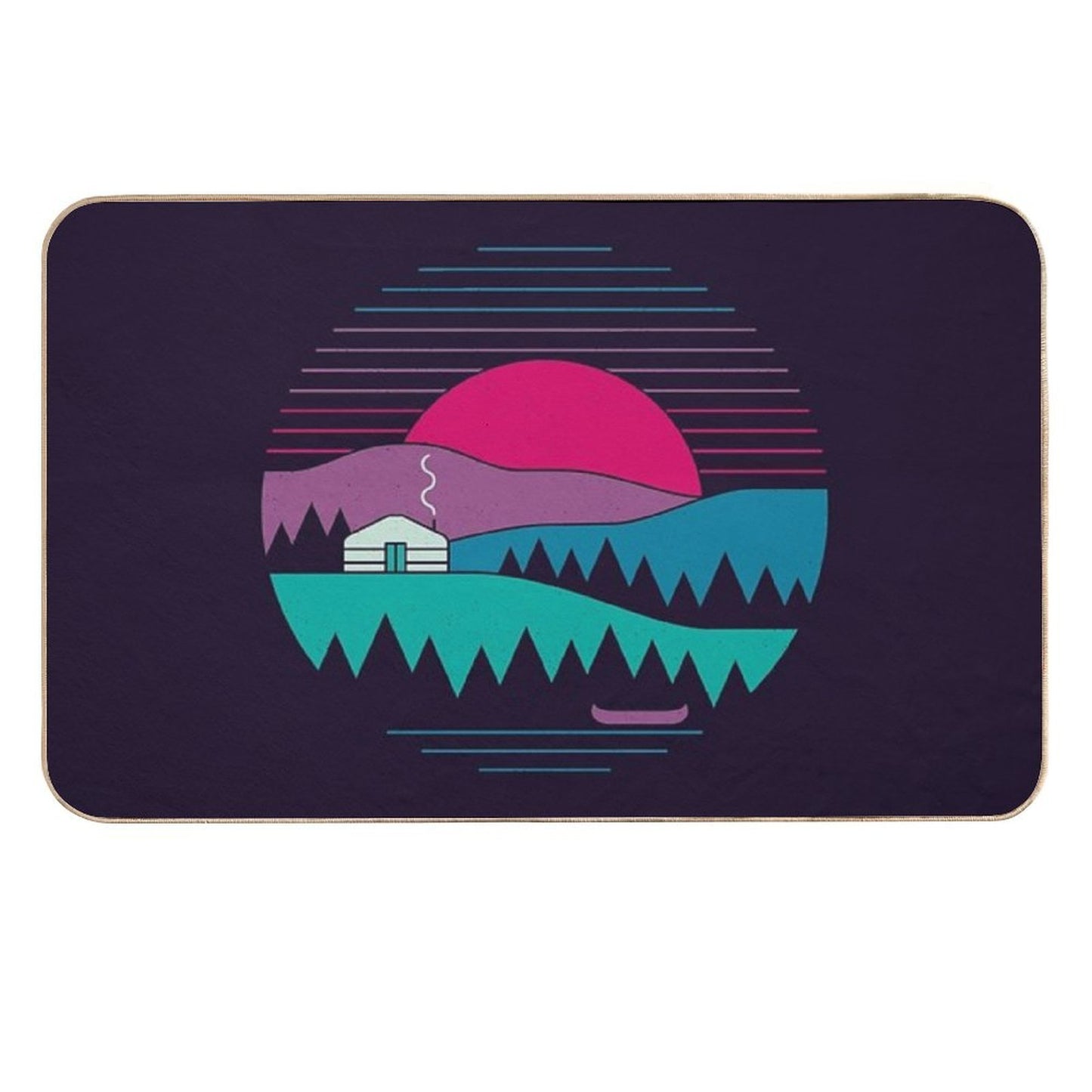 Back to Basics Slip-Resistant Bath Mat