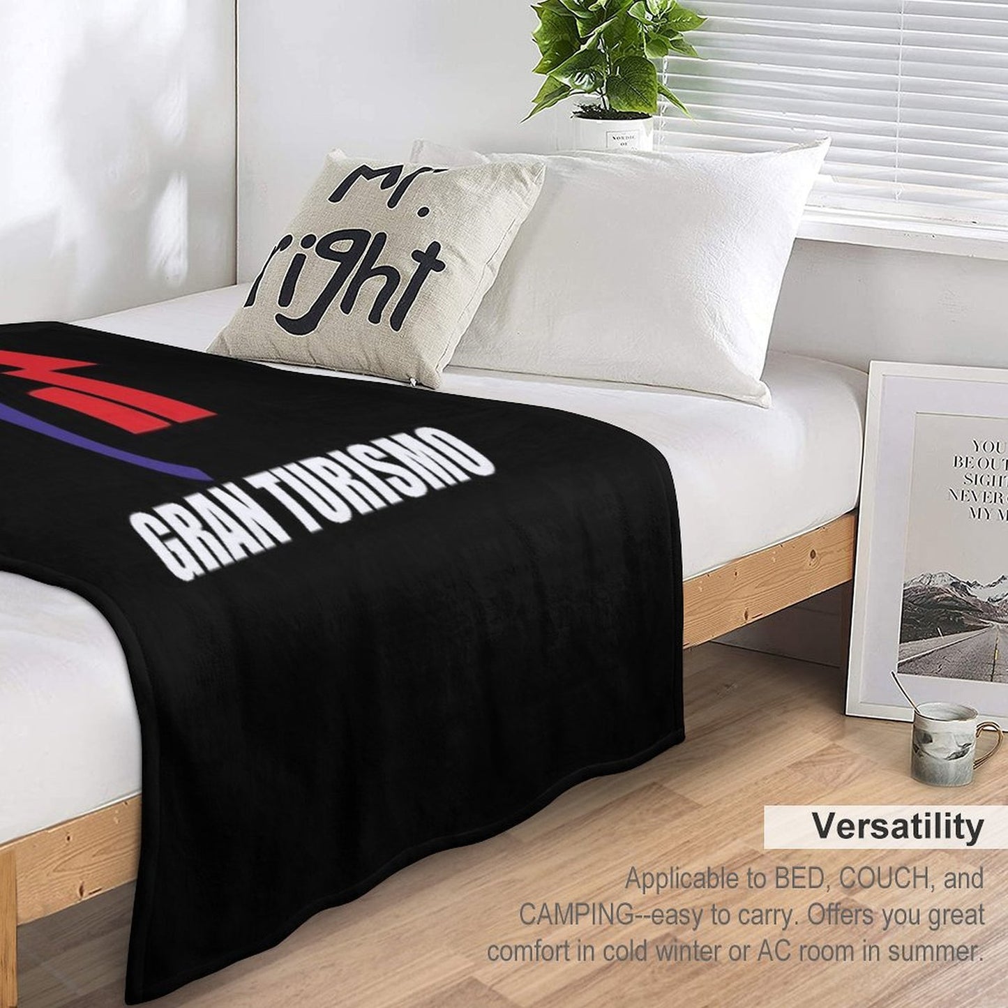 Gran Turismo Shrink-resistant Throw Blanket