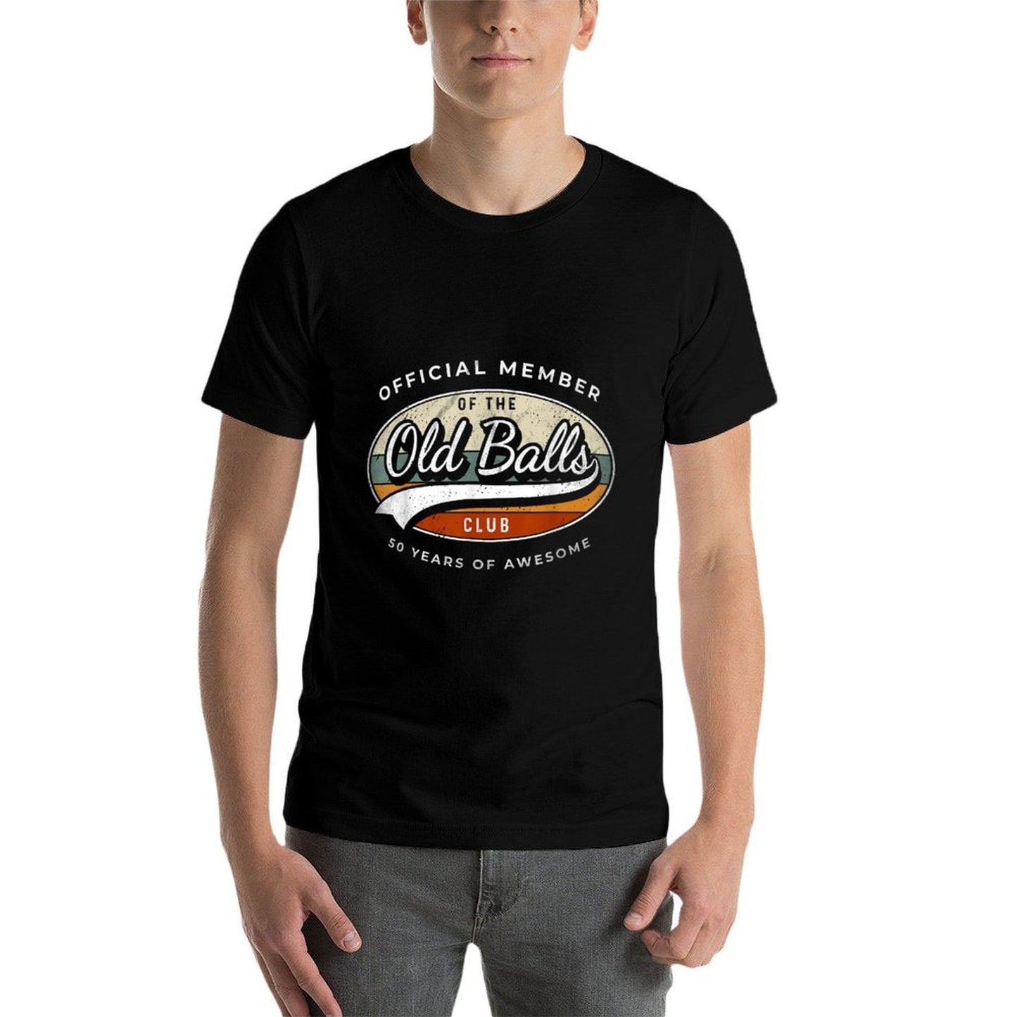 Official Member Old Balls Club 50 Years Funny 50th Birthday Quick-drying T-Shirt