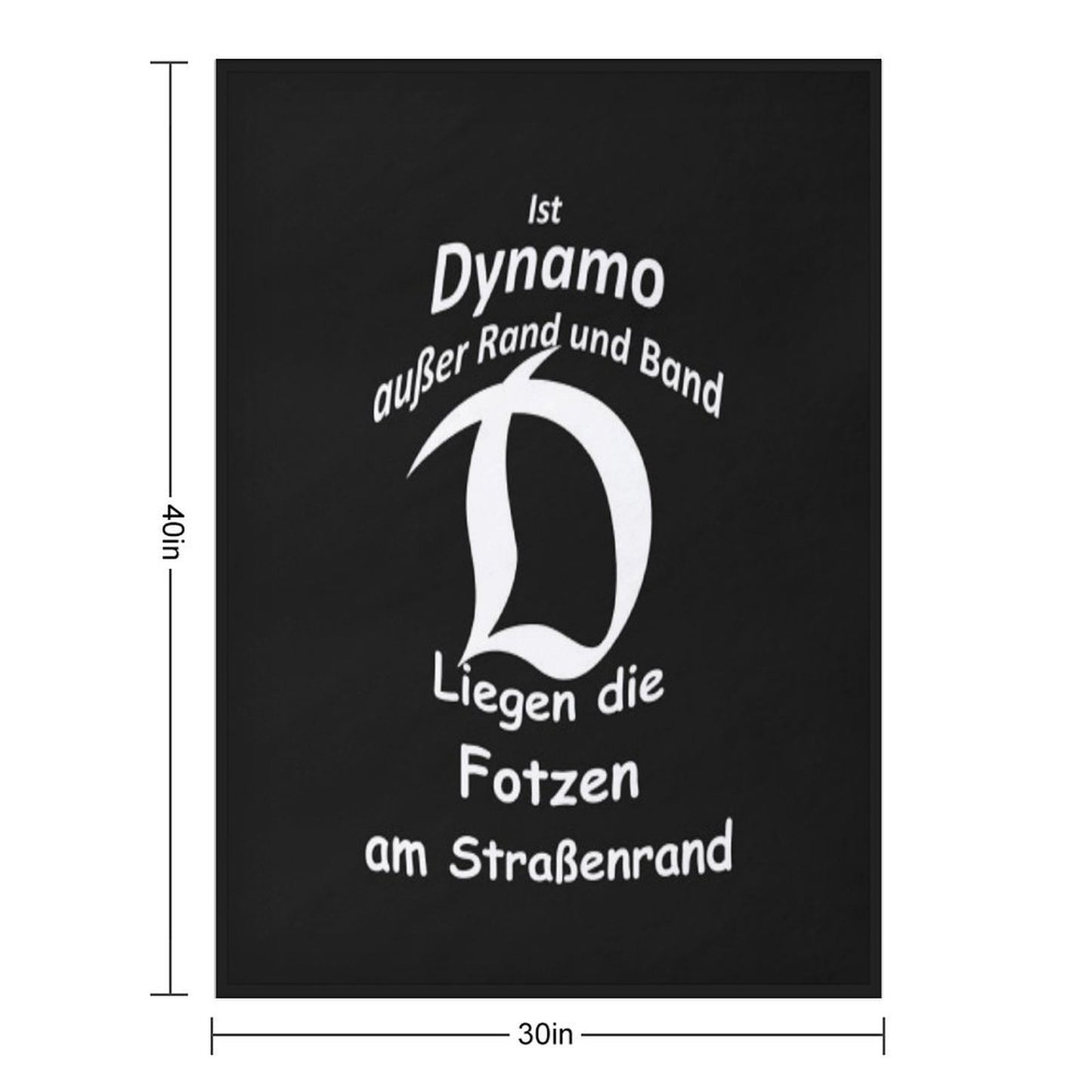 Dynamo Out of Control Machine-washable Throw Blanket