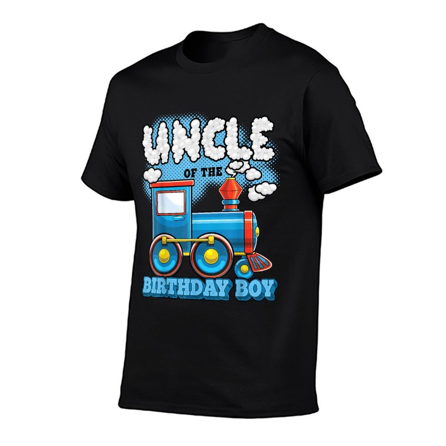I'm Uncle of The Birthday Boy Train Birthday Party Supply Lightweight T-Shirt