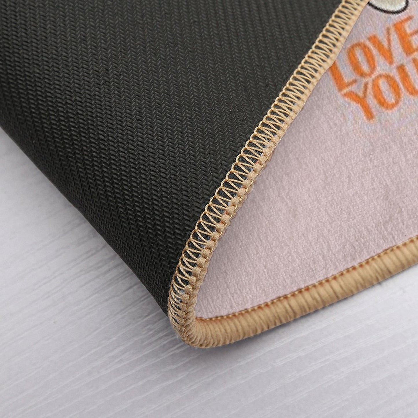 Cute Cats - Love Is All You Knead Fade-Resistant Bath Mat
