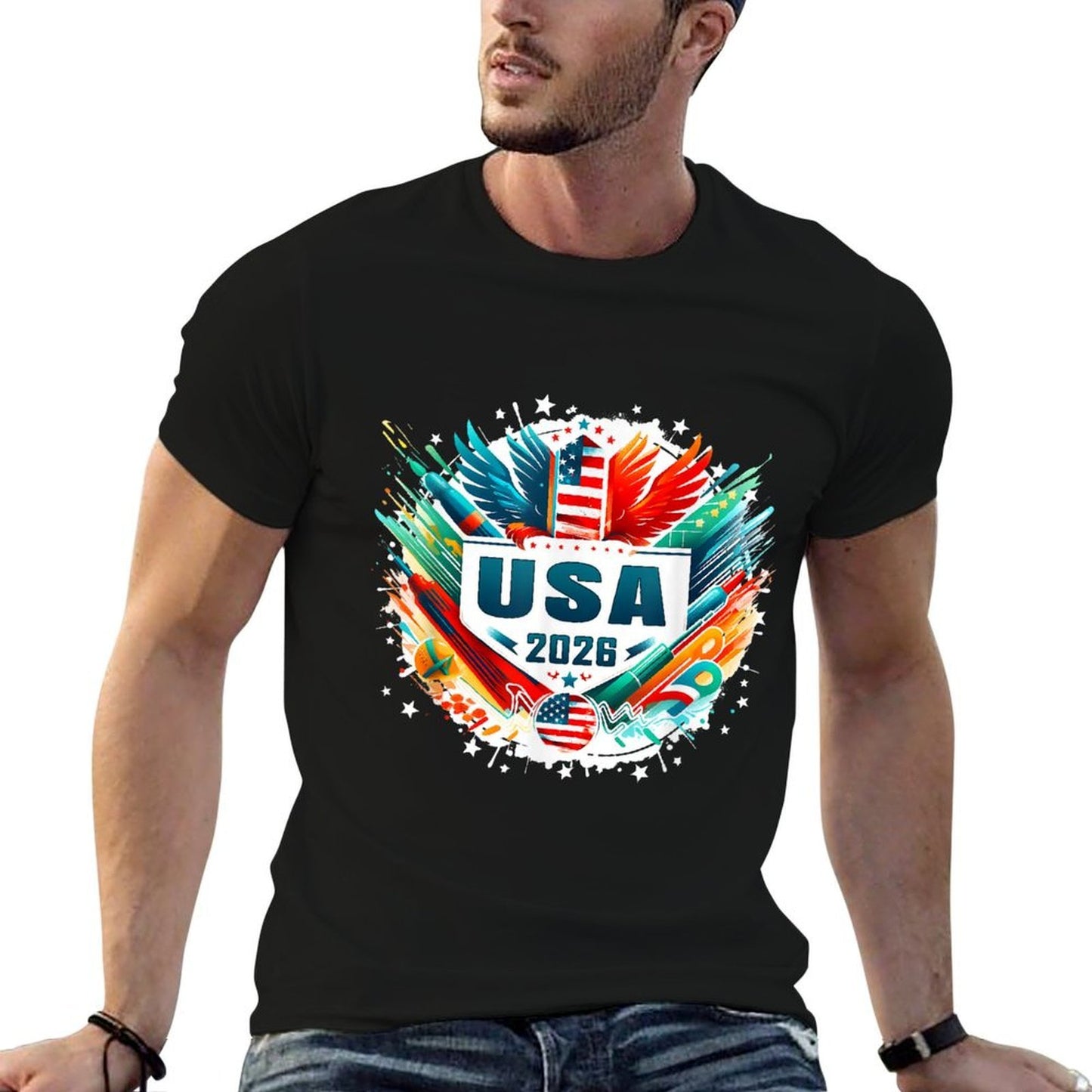 USA 2026 Go United States Sport USA Team 2026 USA Soft T-Shirt
