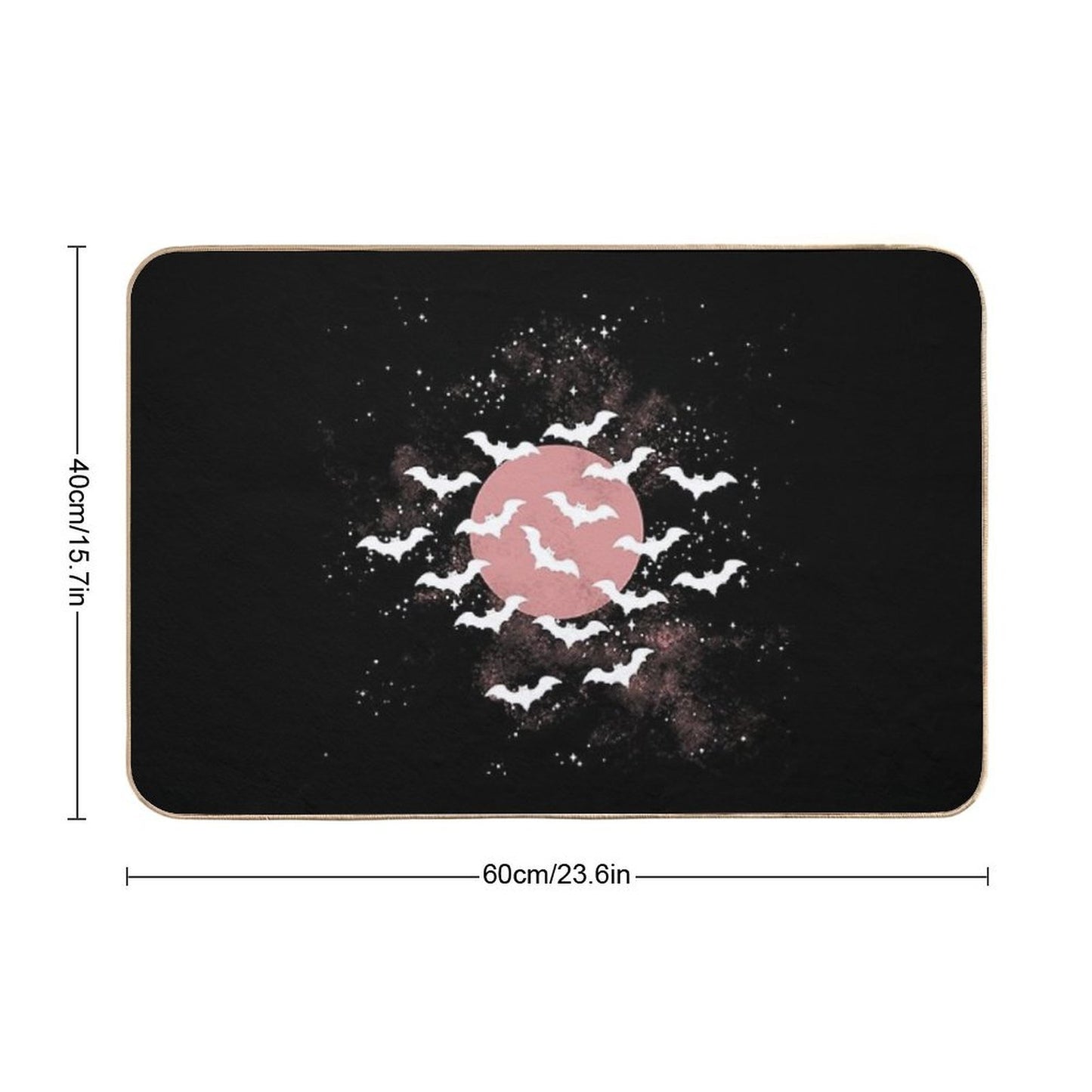 Release The Bats II Pet-Safe Bath Mat