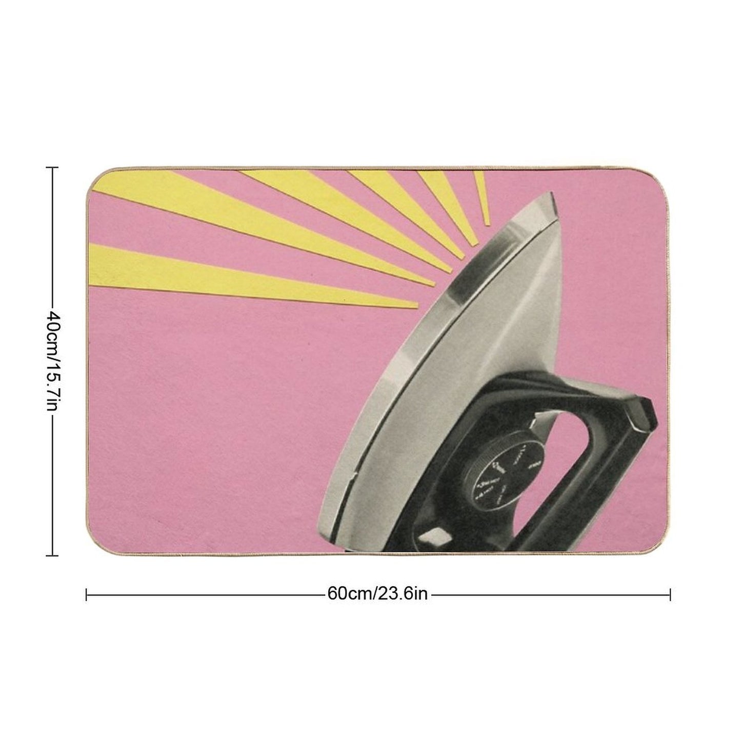 The Art of Ironing Stain-Proof Bath Mat
