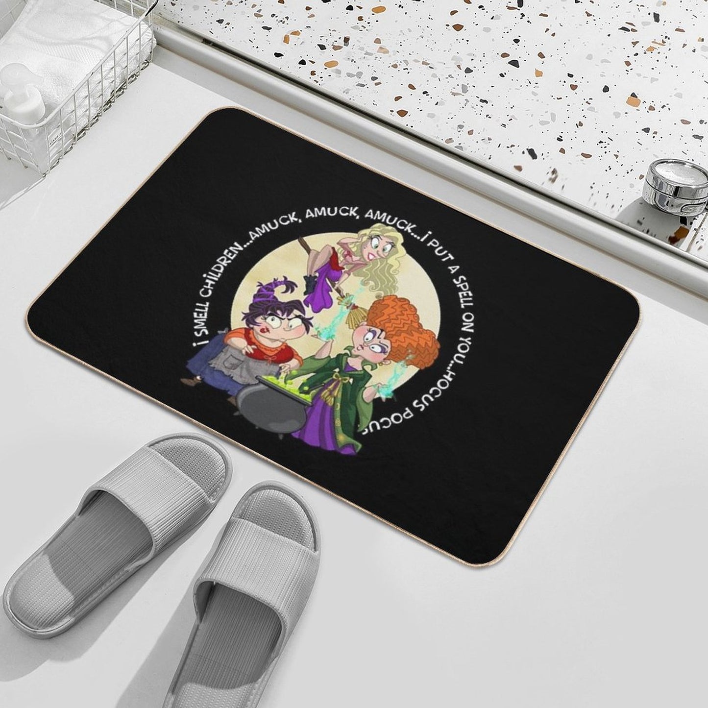 The Sanderson Sisters Multi-Purpose Bath Mat