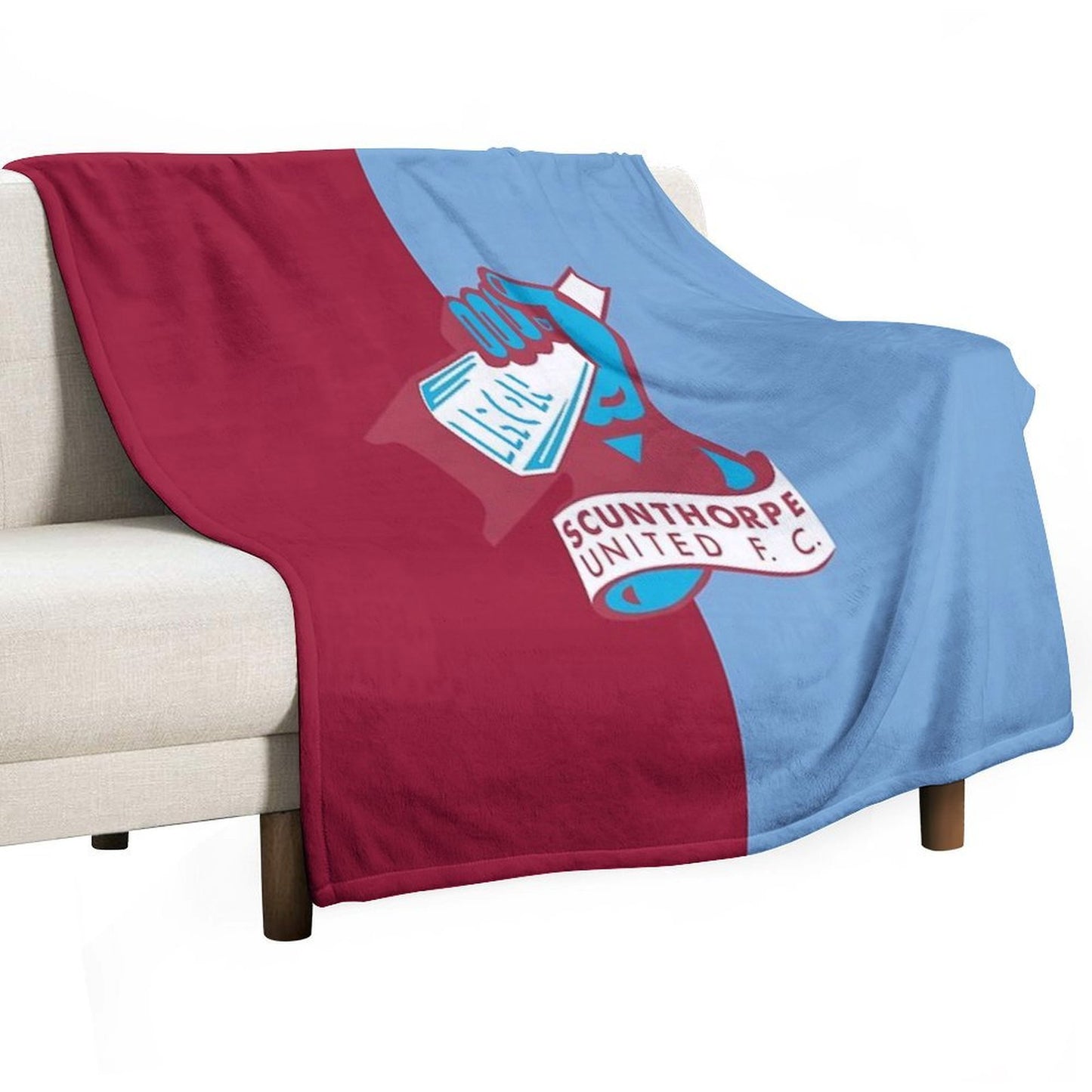 Scunthorpe United FC All-season Throw Blanket