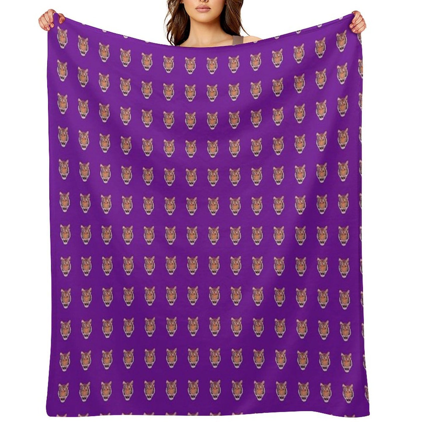 Tiger Gift-ready Throw Blanket