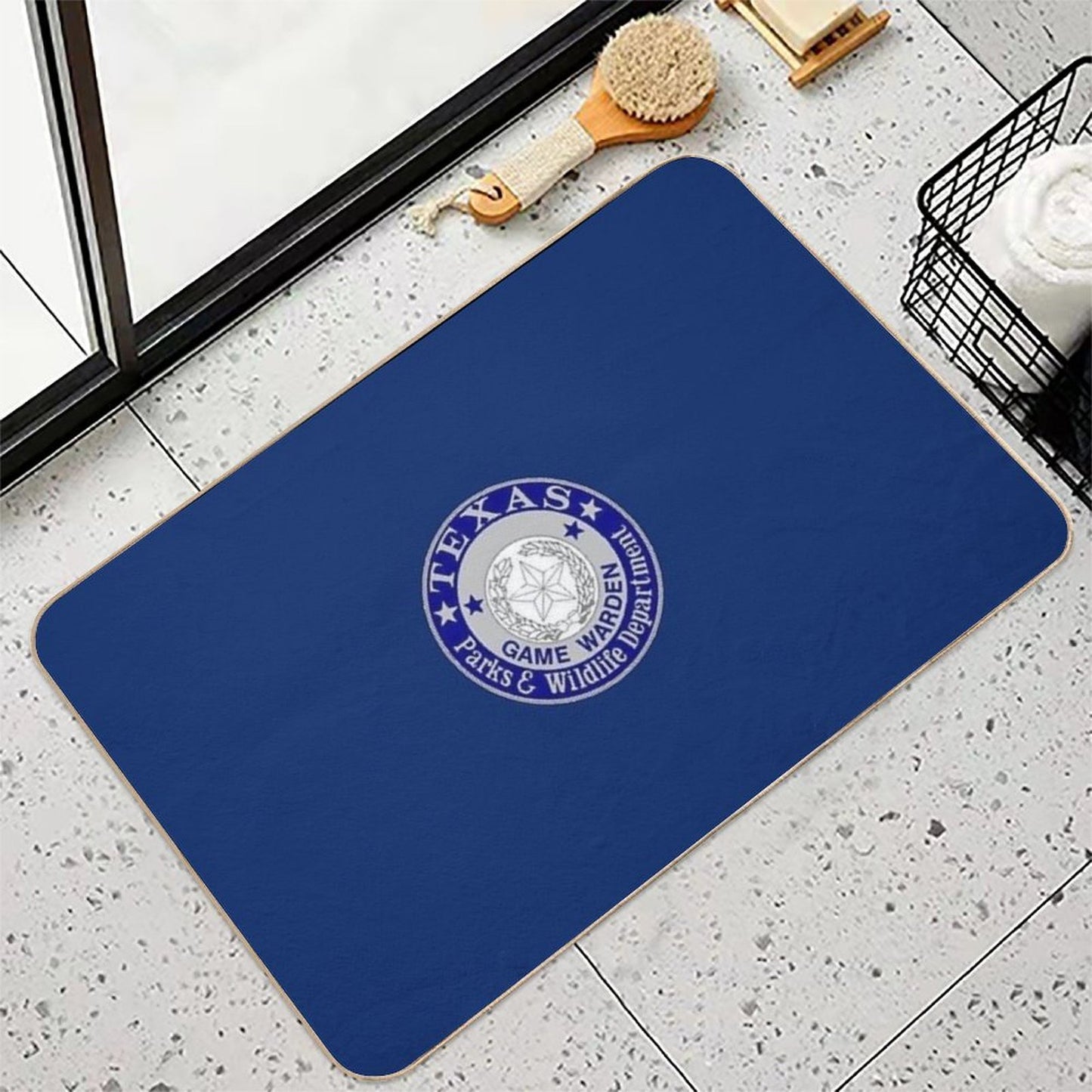 Texas Game Warden High-Traffic Bath Mat