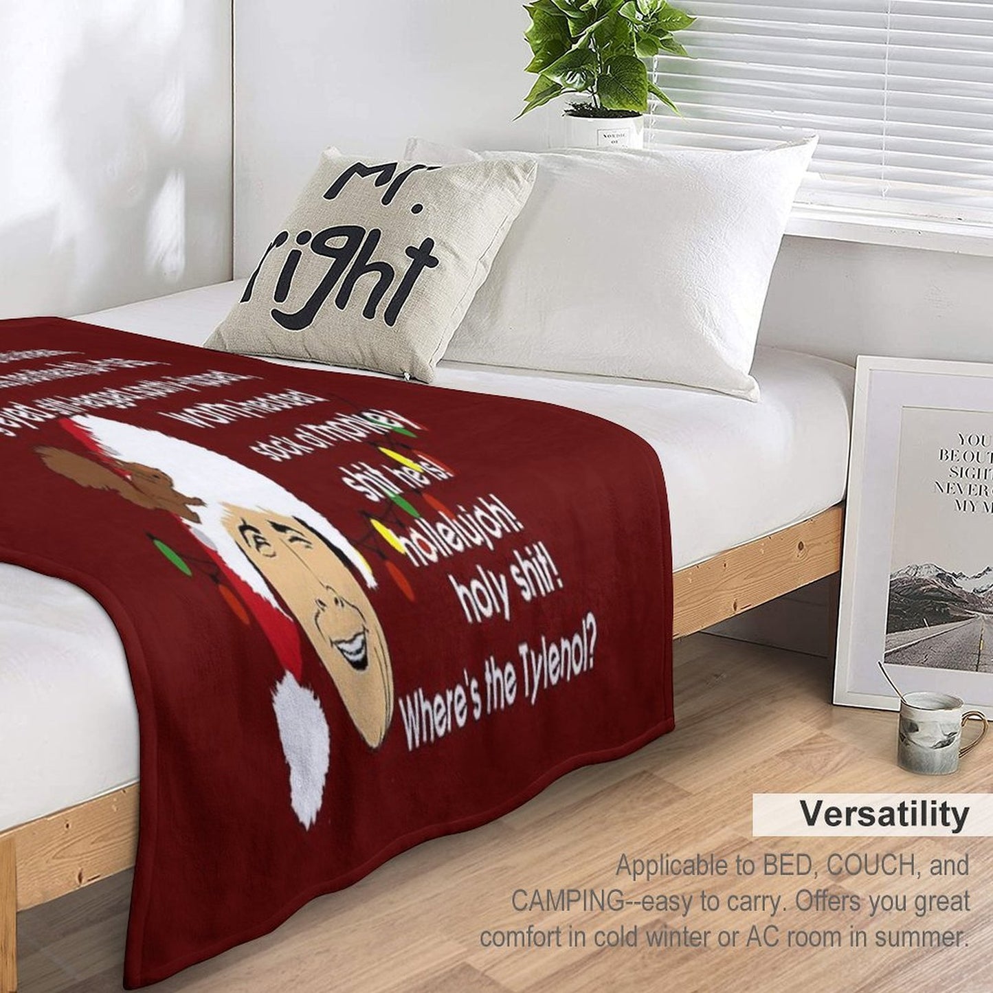 Clark Griswold Rant Gift-ready Throw Blanket