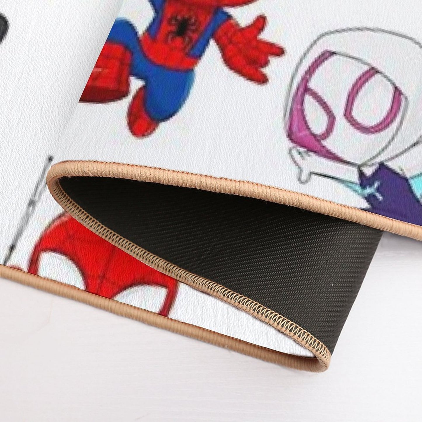 Spidey Amazing Friends, Spiders Babies, Spider Ghost, Cute Baby Spidey Girl, Cartoon Spidey, Black Spidey Durable Bath Mat