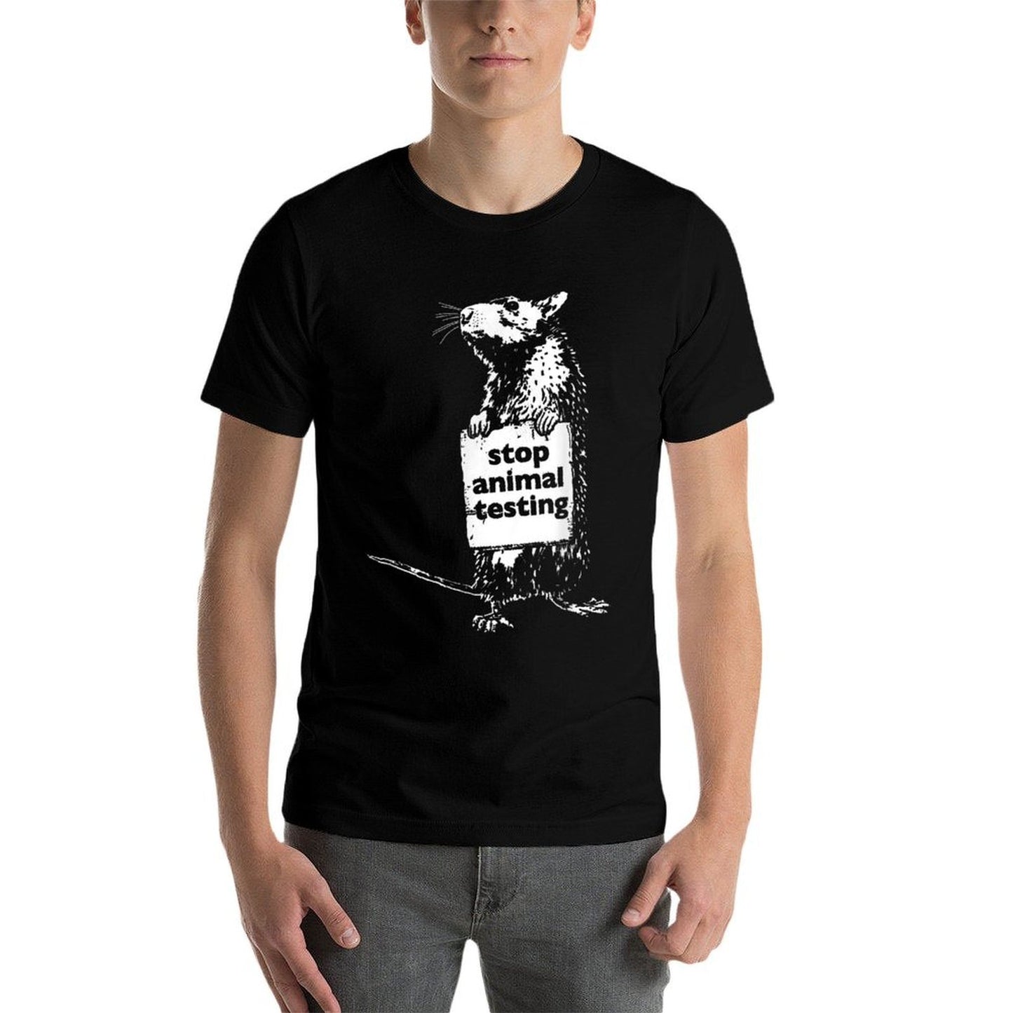 Against Animal Testing Animal Rights Soft T-Shirt