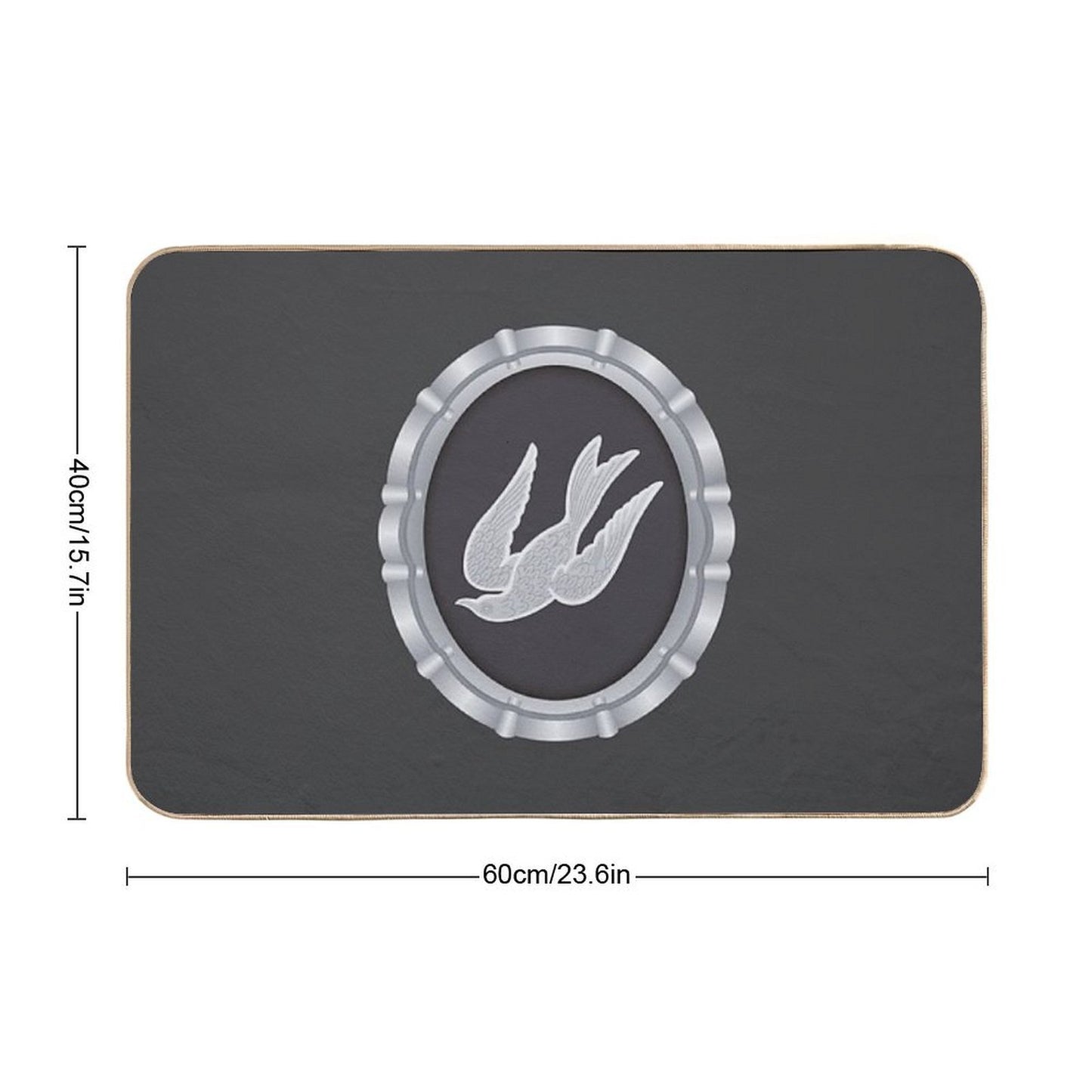 The Bird Odorless Bath Mat