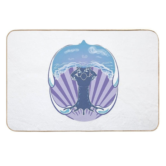 Hydropower – People And Nature in Harmony  Toxin-Free Bath Mat