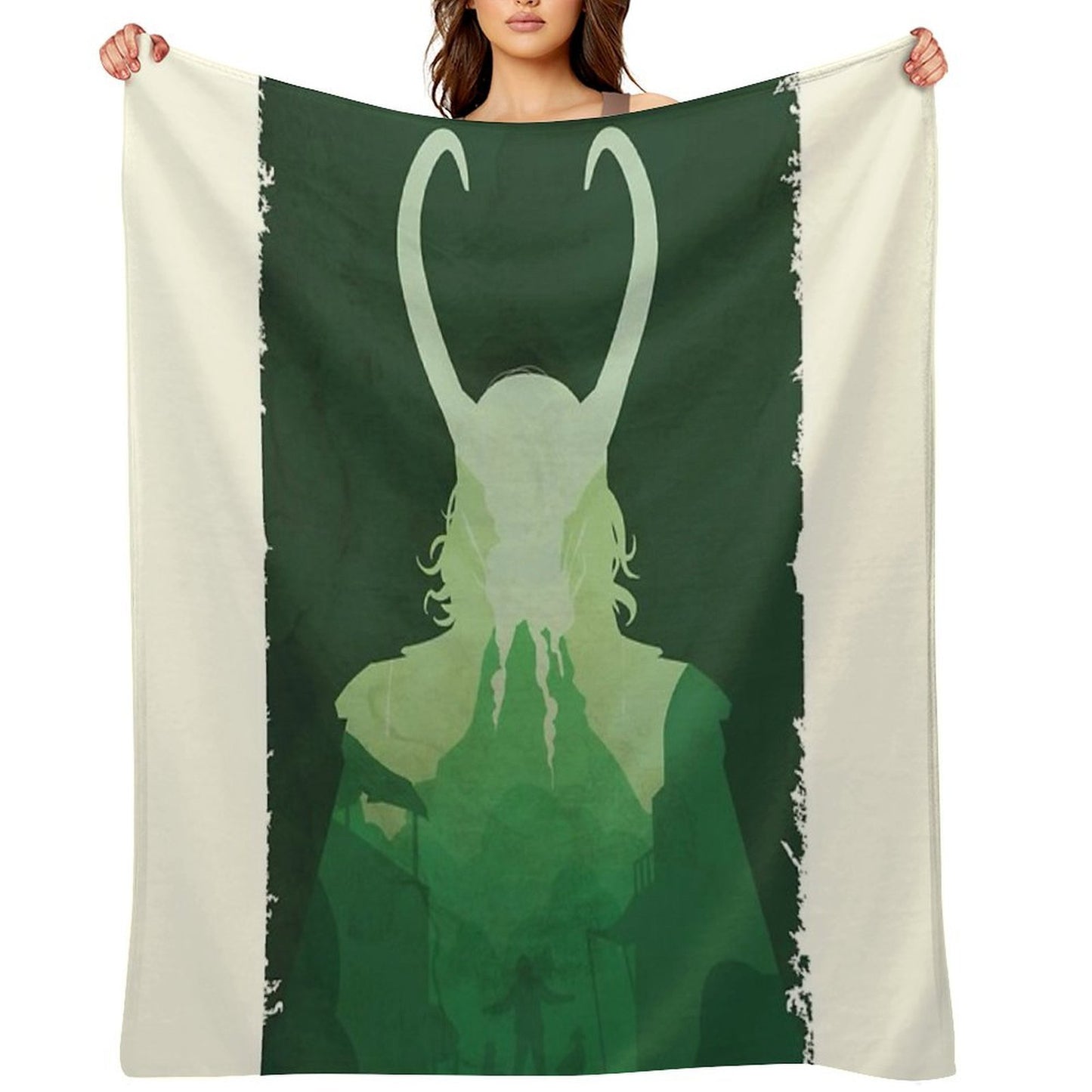 Loki Poster Lightweight Throw Blanket