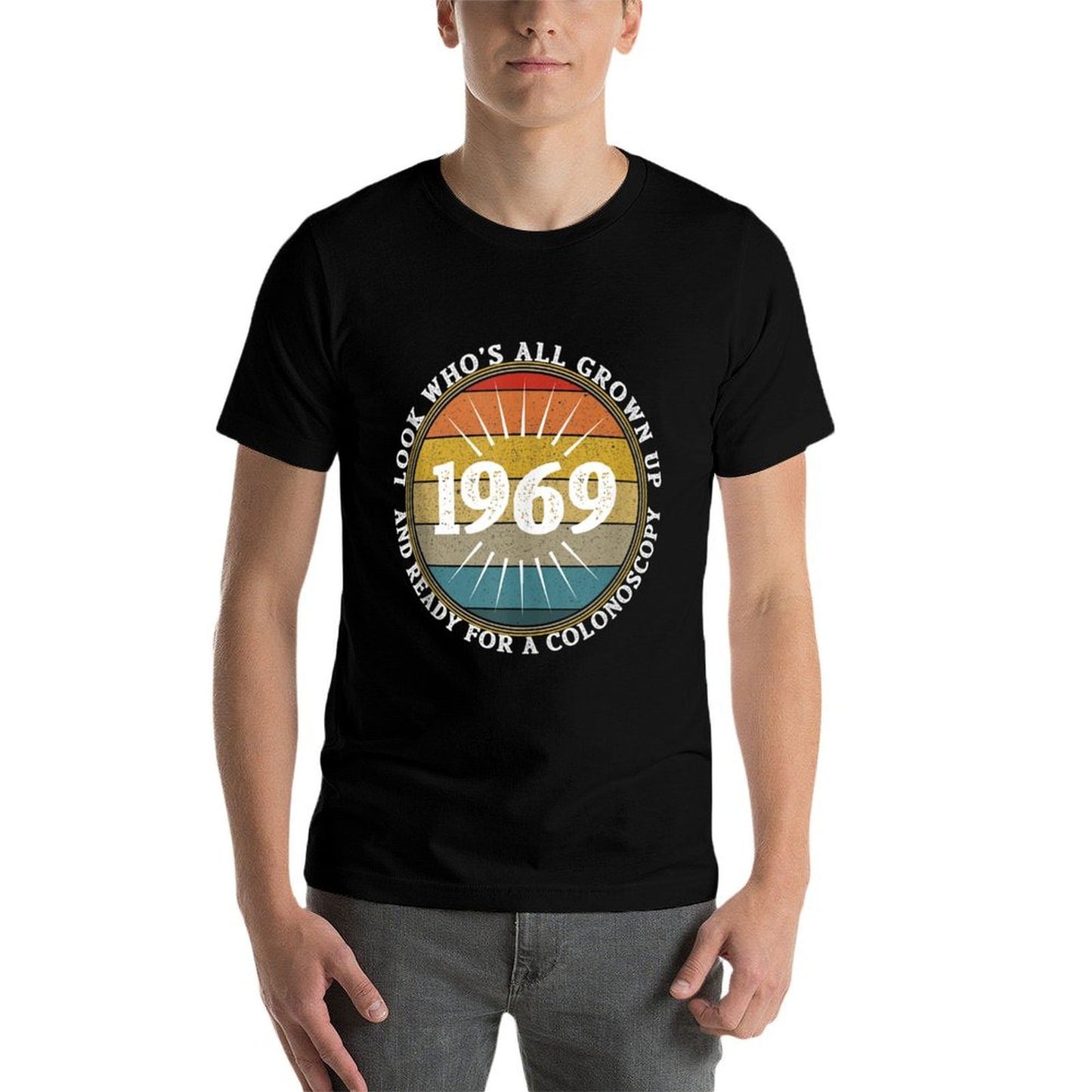 Vintage 1971 Fifty 50th Birthday Gag Joke Father Gift Idea Soft T-Shirt