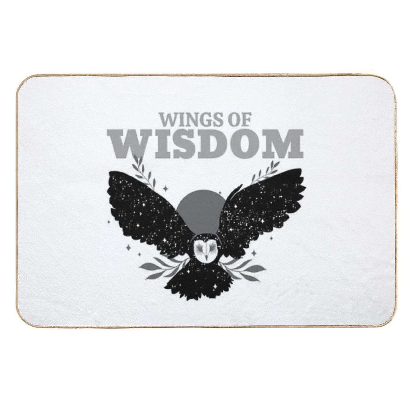 Wings of Wisdom Absorbent Bath Mat