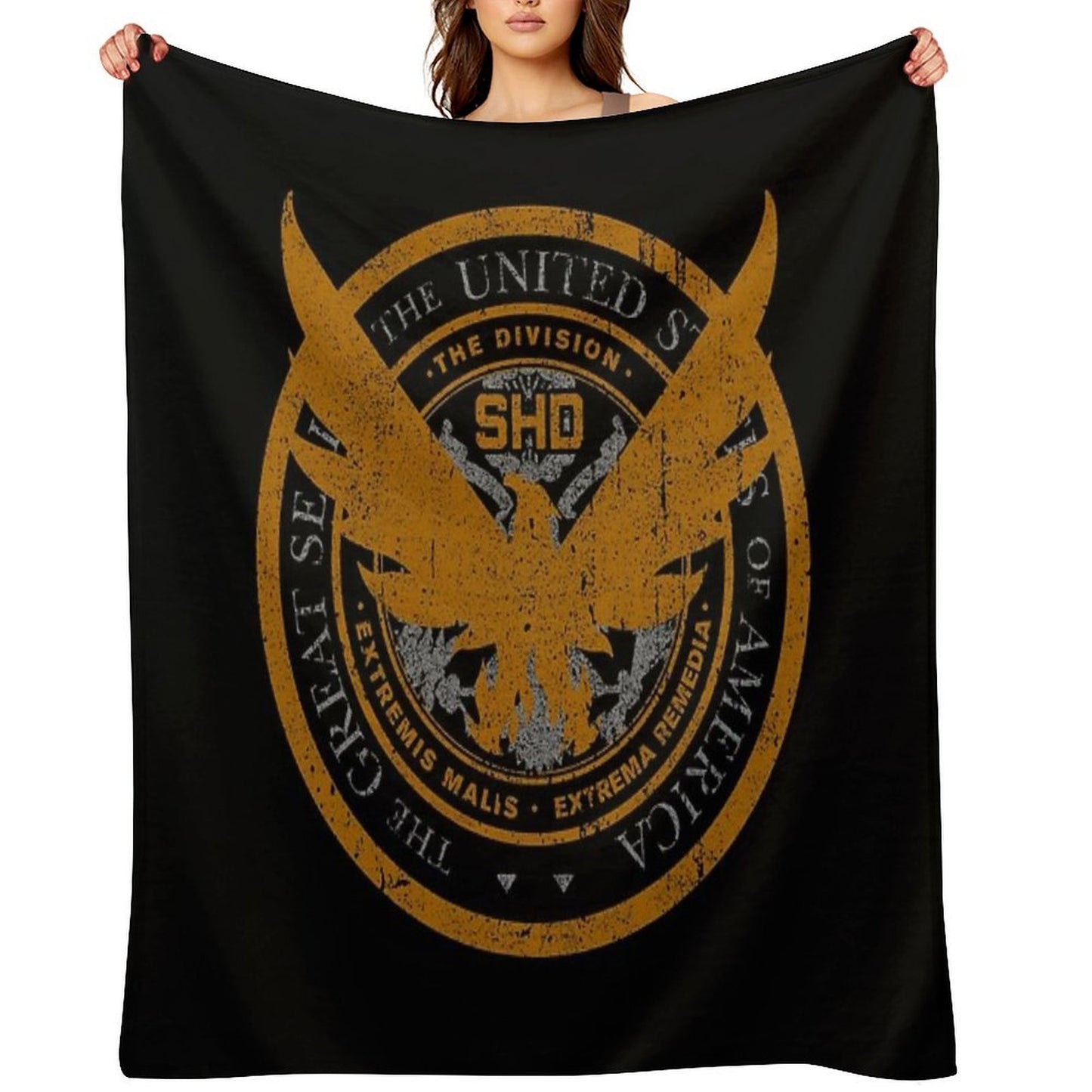 SHD Seal Quick-dry Throw Blanket