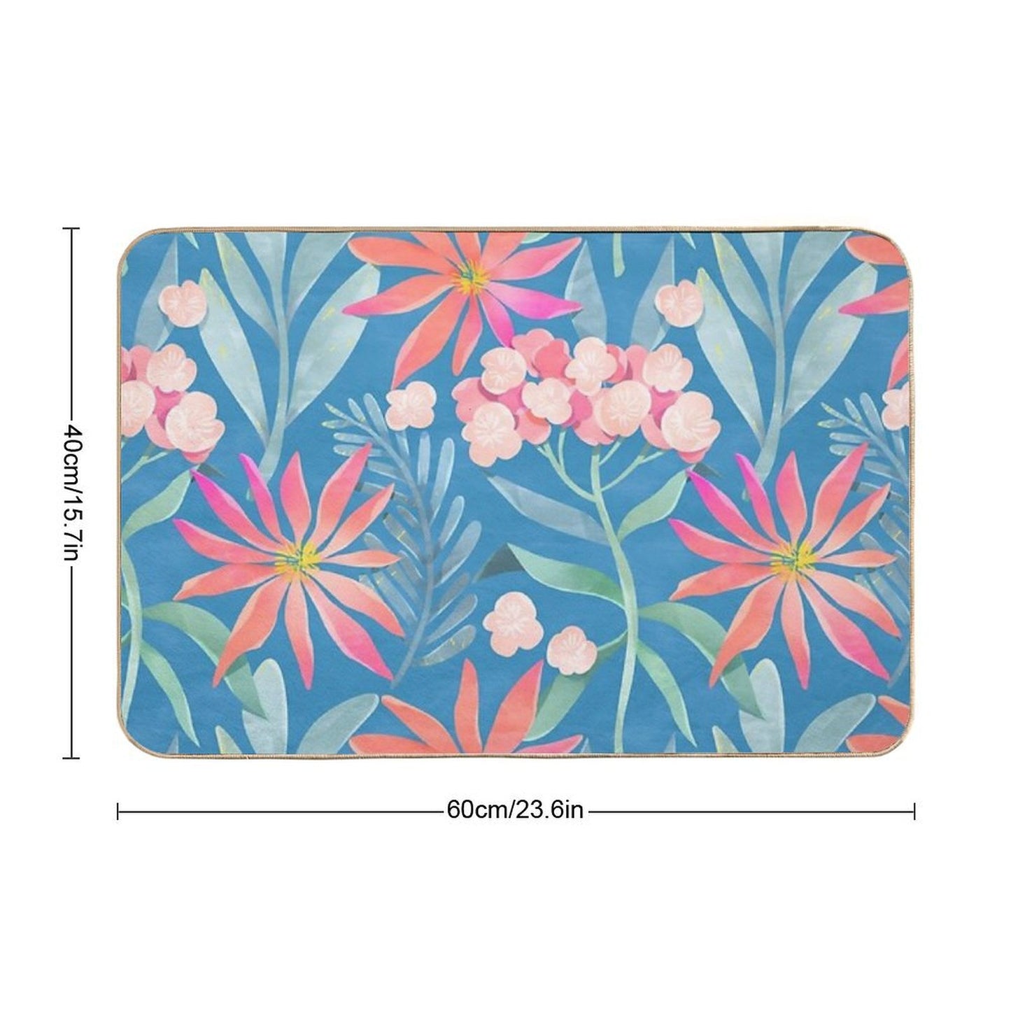 Hortensia Pet-Safe Bath Mat