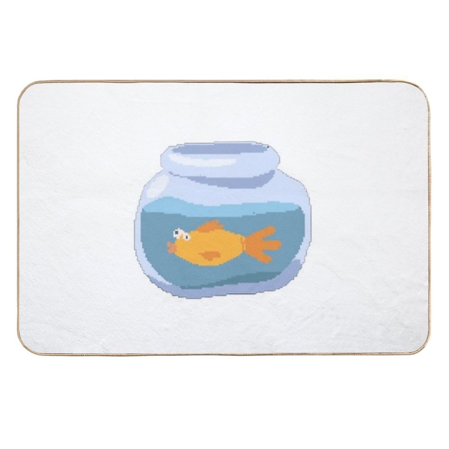The Planet Life Goldfish High-Traffic Bath Mat