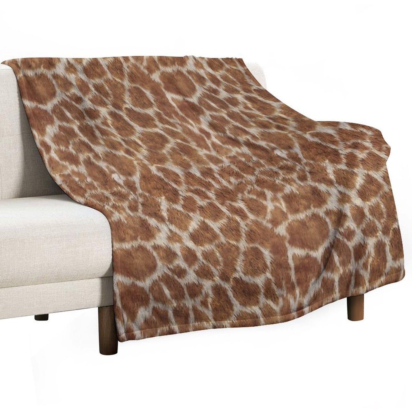 Giraffe Print Premium Throw Blanket
