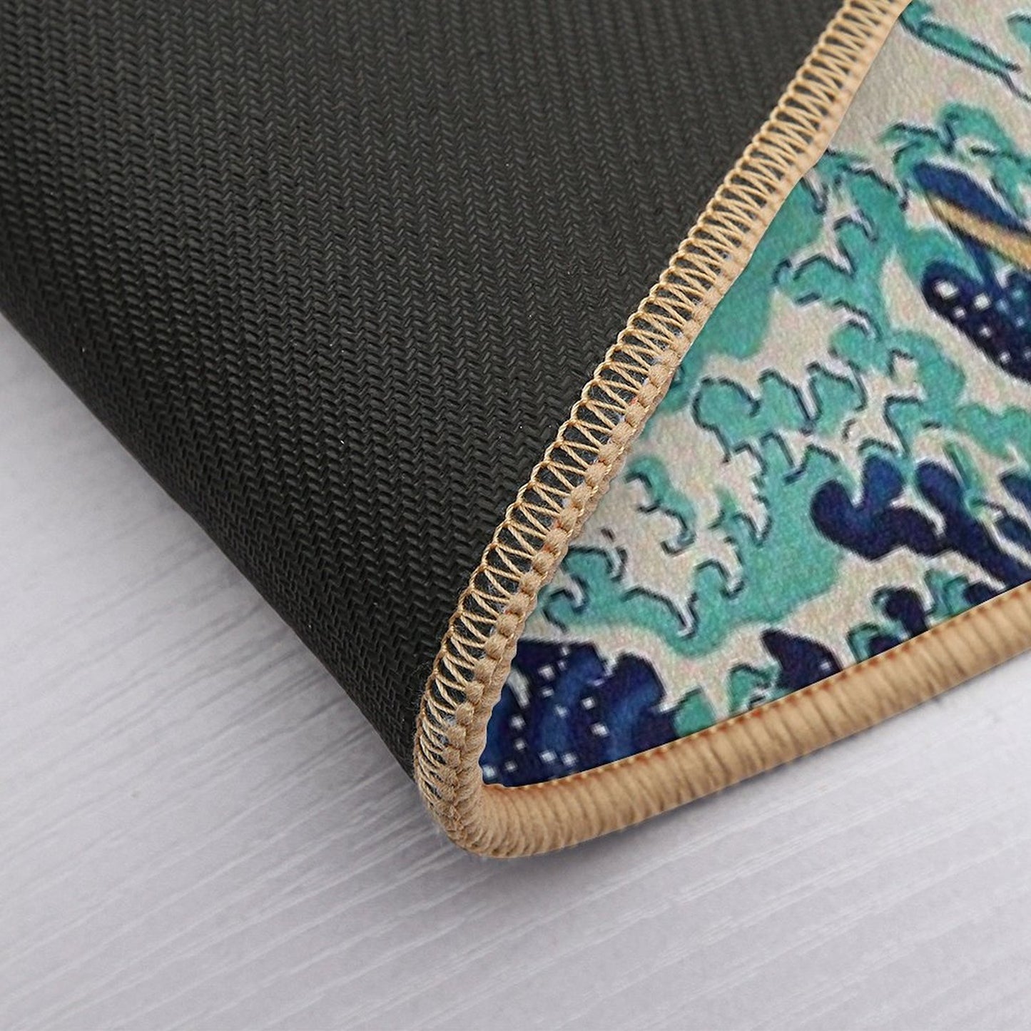 The Great Wave, Vintage Japanese Art Rapid-Drying Bath Mat