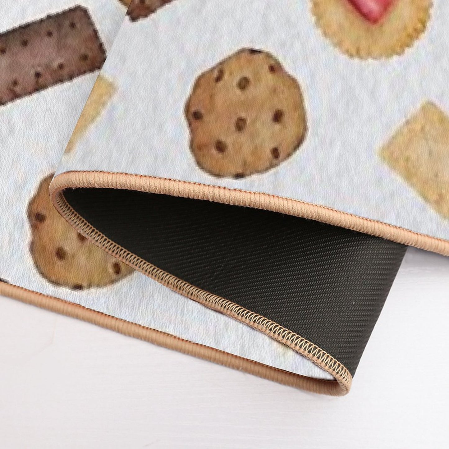 Watercolour Biscuits Dirt-Trapping Bath Mat
