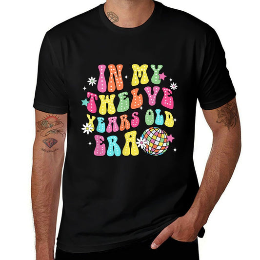 Retro In My Twelve Years Old Era Kids Girls 12th Birthday  Vintage-inspired T-Shirt