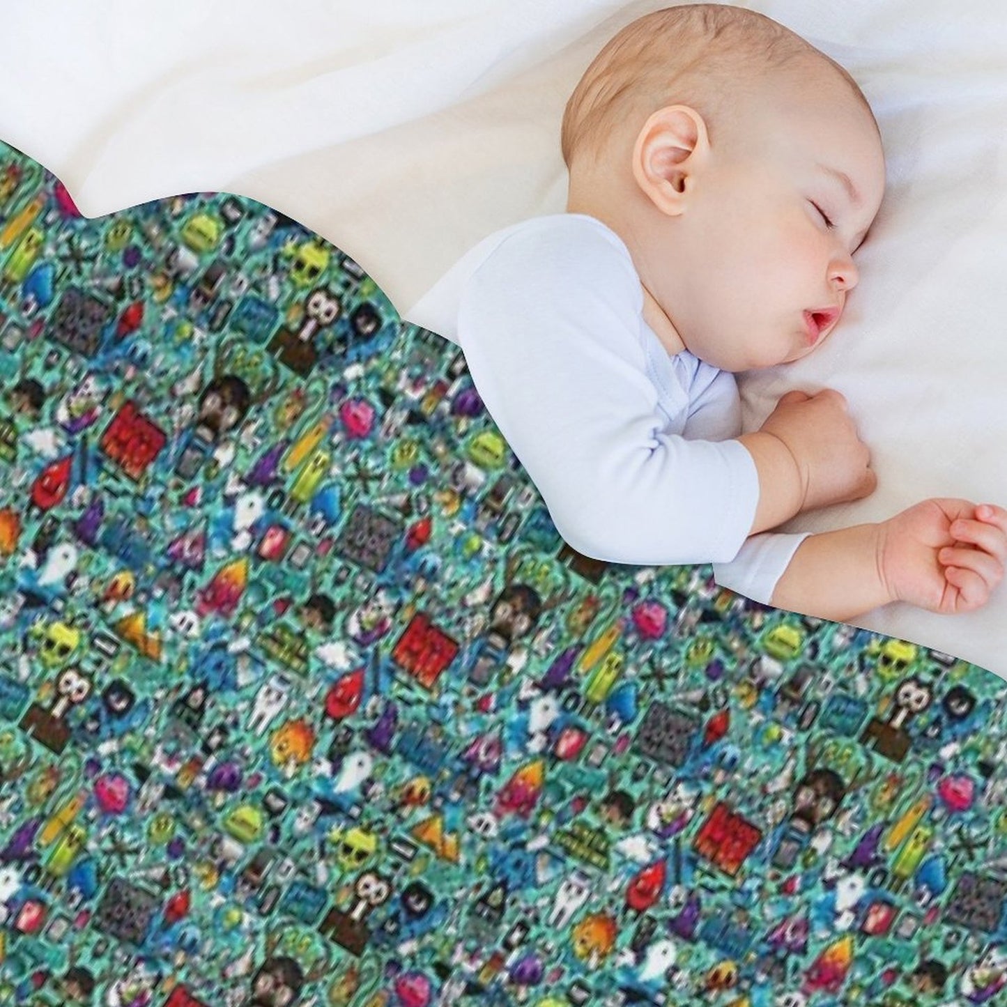 The Real World Durable Throw Blanket