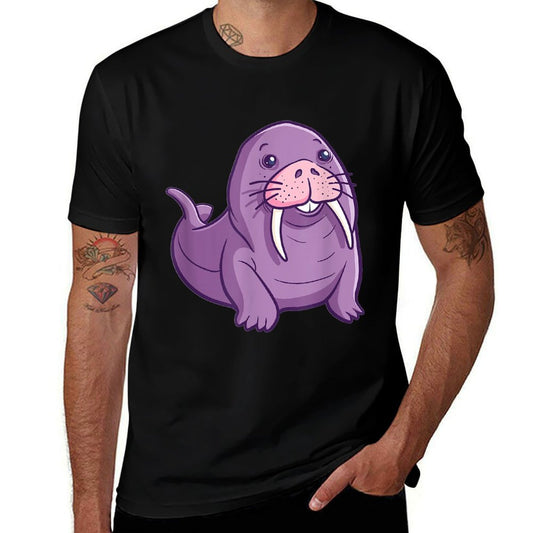 Walrus Sea Animal Graphic  Lightweight T-Shirt