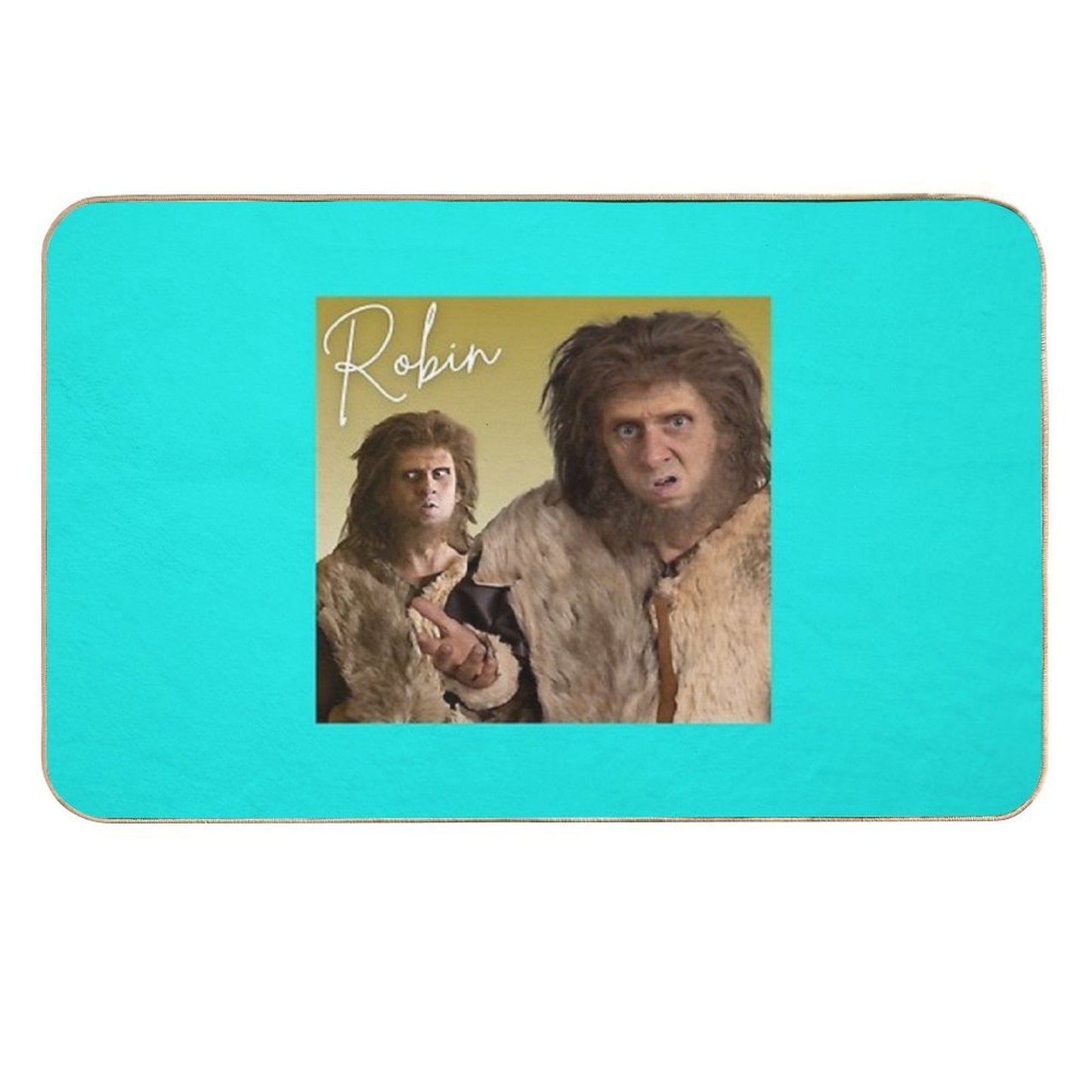 BBC Ghosts Robin Retro Tee Rapid-Drying Bath Mat