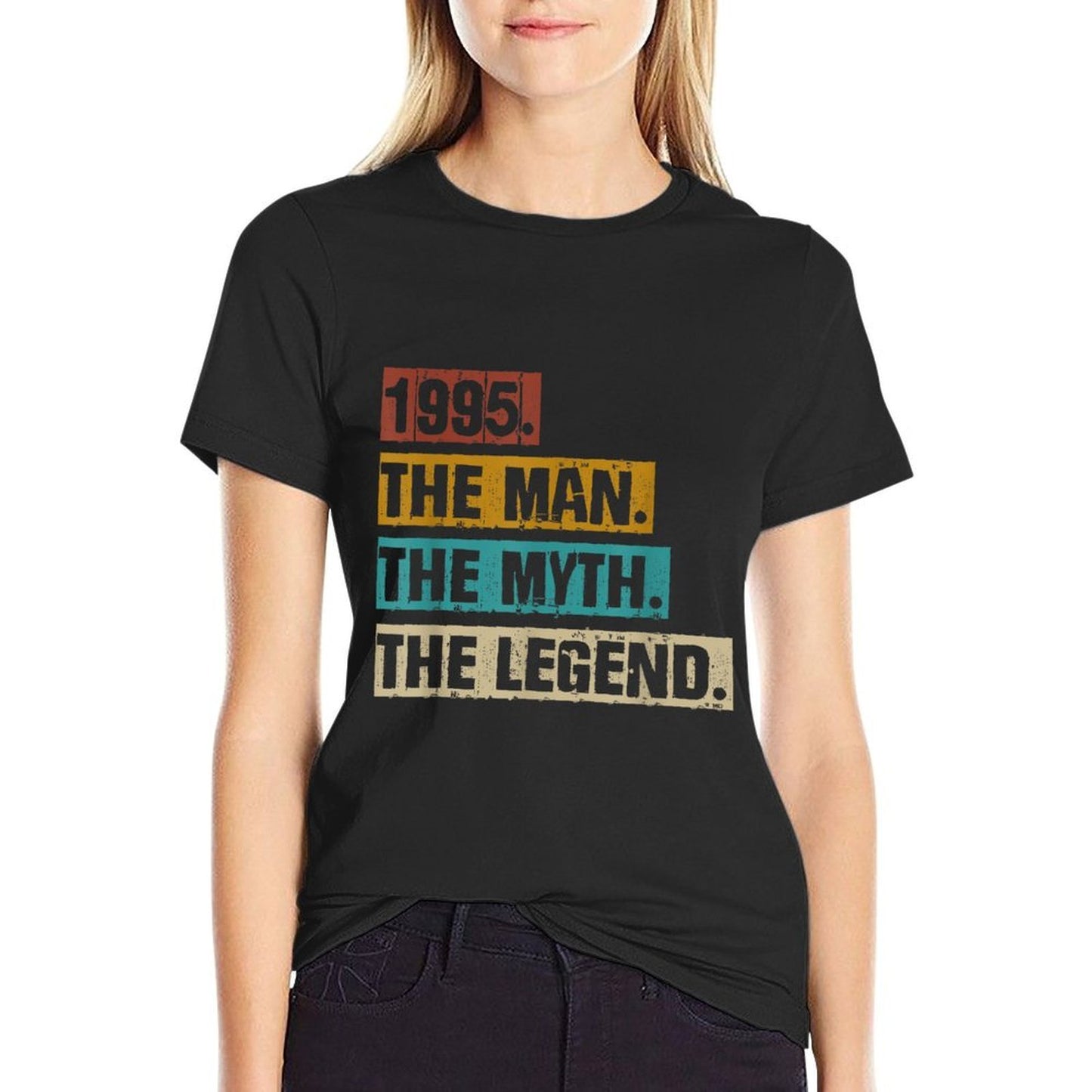 Retro Vintage 1995 30th Birthday - 30 Years Old Classic  Heathered Texture T-Shirt