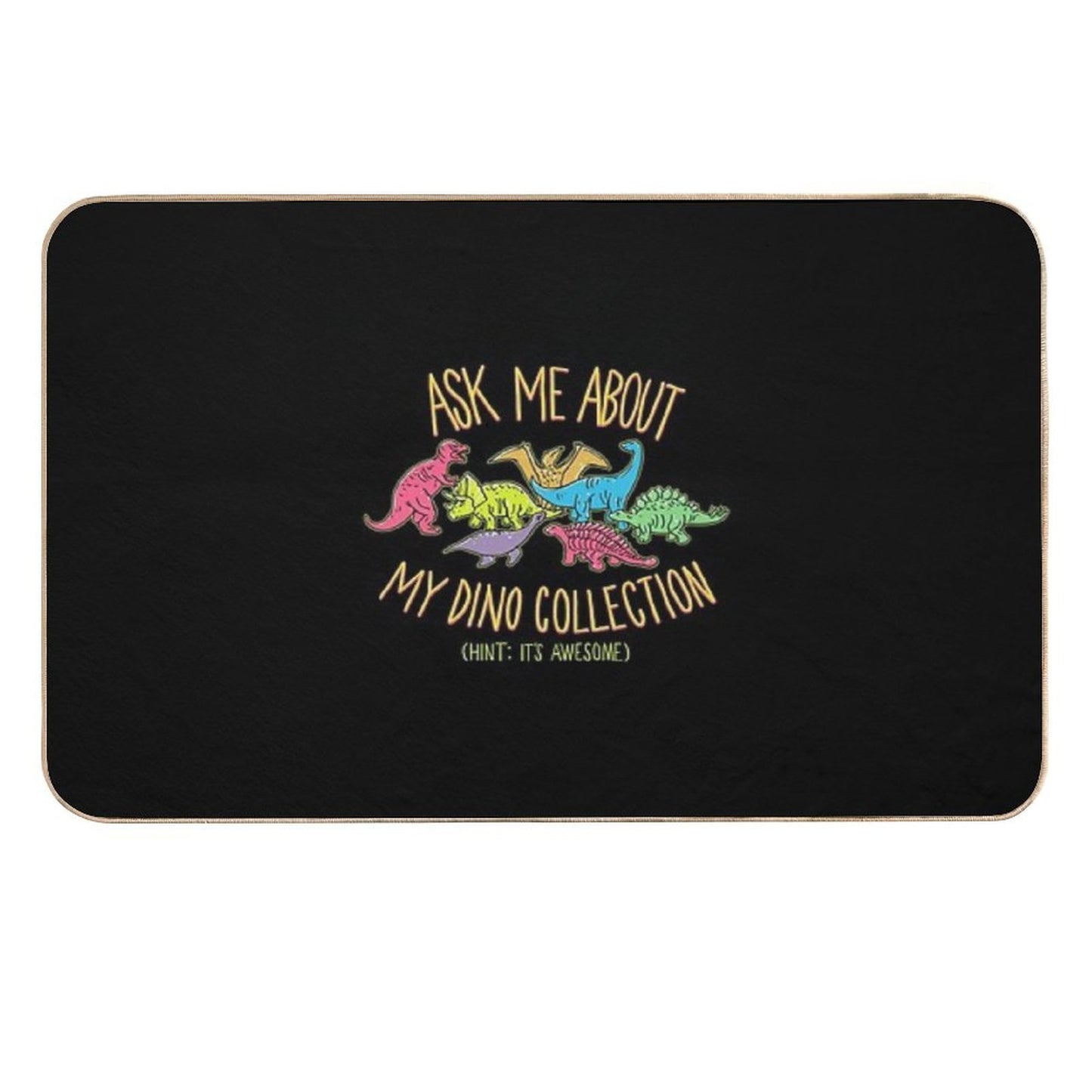 Dino Collection Toxin-Free Bath Mat