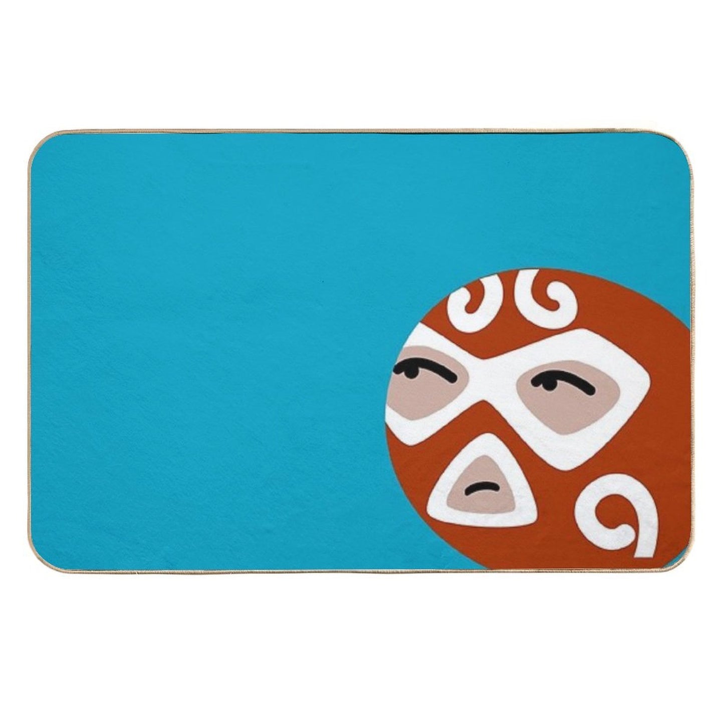 Luchador Eco-Friendly Bath Mat