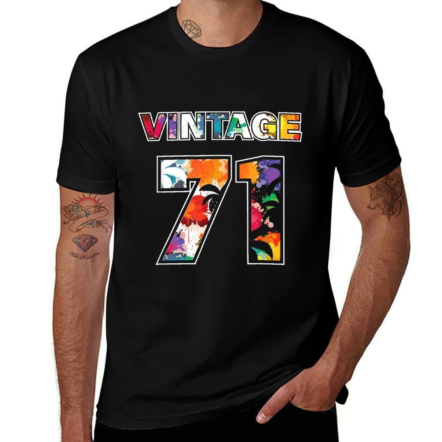 50 Year Old Gifts Vintage 1971 Limited Edition 50th Birthday Breathable T-Shirt