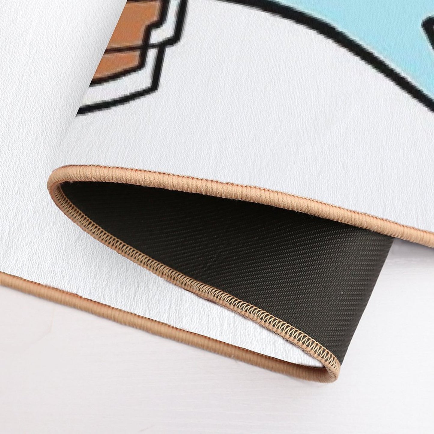 More Espresso Less Depresso Fade-Resistant Bath Mat
