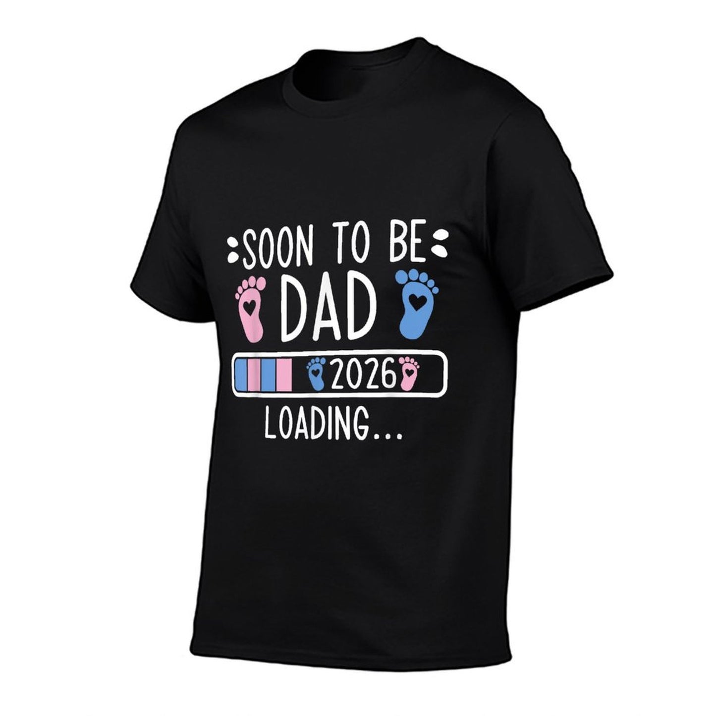 Soon to Be Dad 2026 Loading Pregnancy Announcement 2026  Lightweight T-Shirt