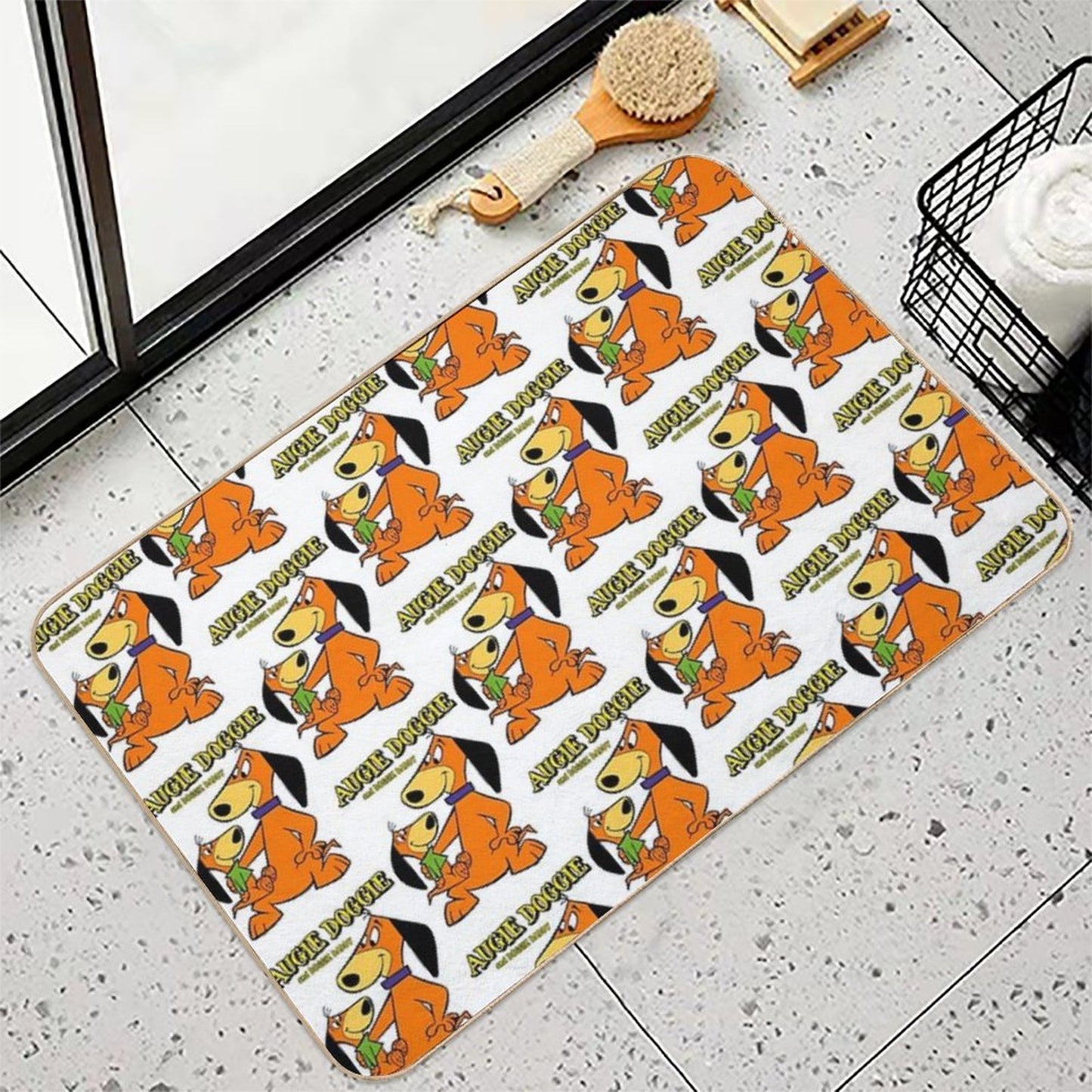 Augie Doggie & Doggie Daddy Father & Son Easy To Clean Bath Mat