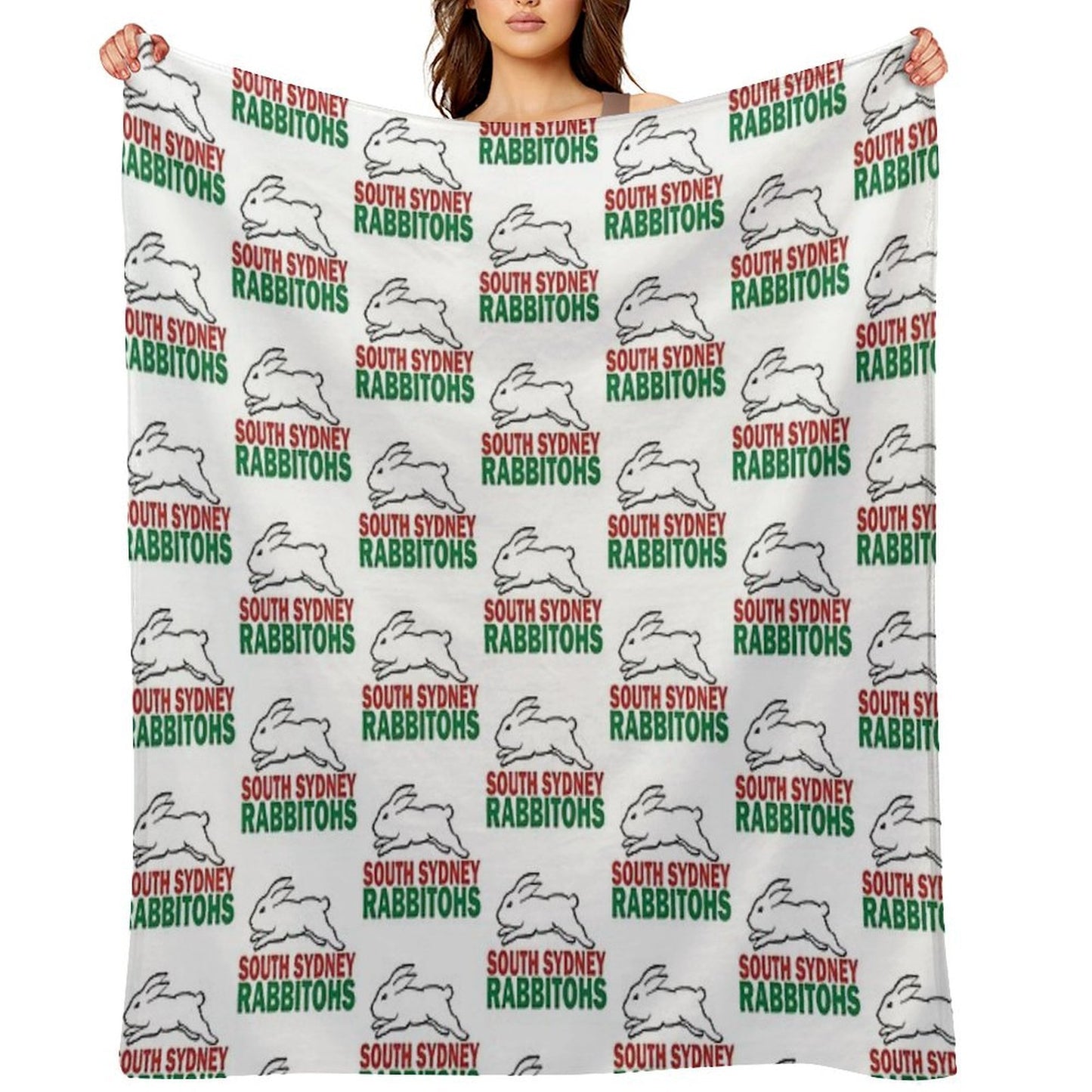 South Sydney Rabbitohs Versatility Throw Blanket