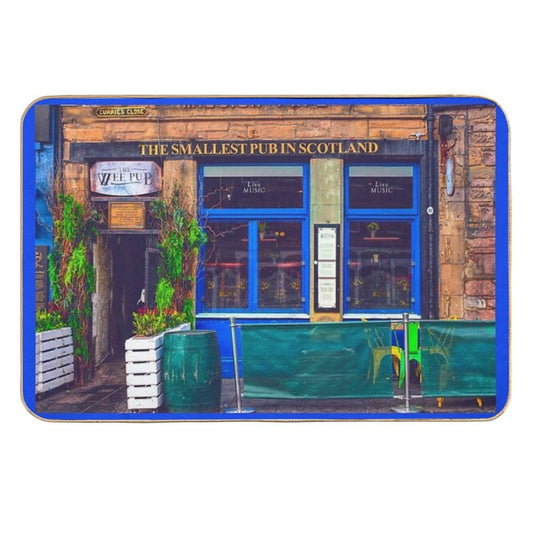 The Wee Pub Edinburgh  High-Traffic Bath Mat
