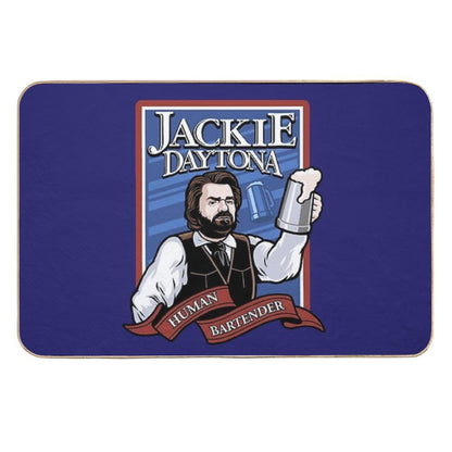 Jackie Daytona- Regular Human Bartender  Odorless Bath Mat