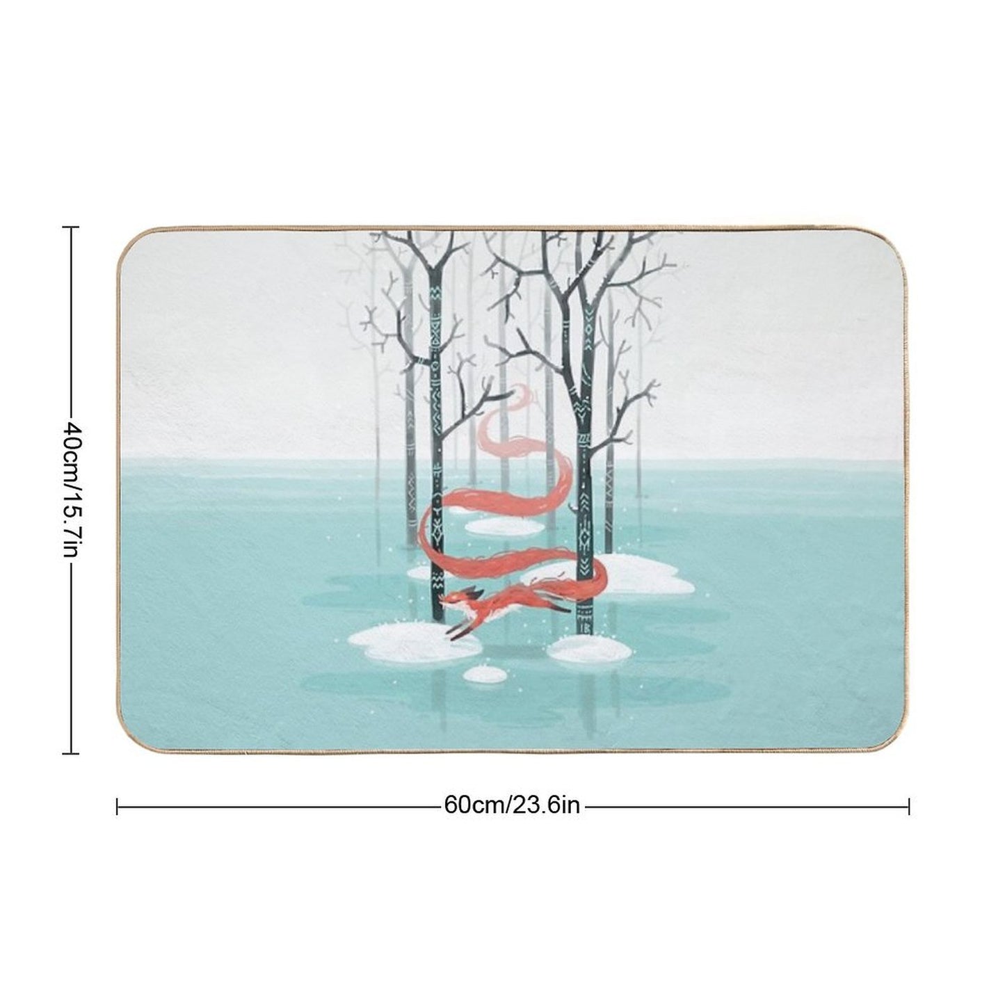 Forest Spirit  Non-Slip Bath Mat