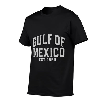 Gulf of Mexico Est 1550 Not US America Retro Vintage Apparel Premium  Durable T-Shirt